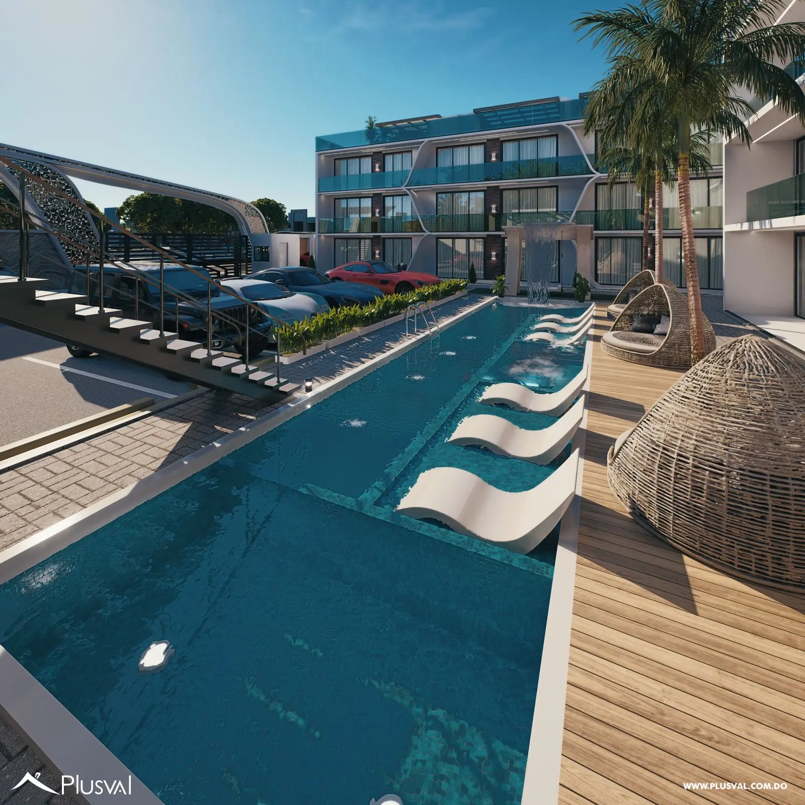 Apartamentos en prestigiosa zona de Brisas de Punta Cana 473458