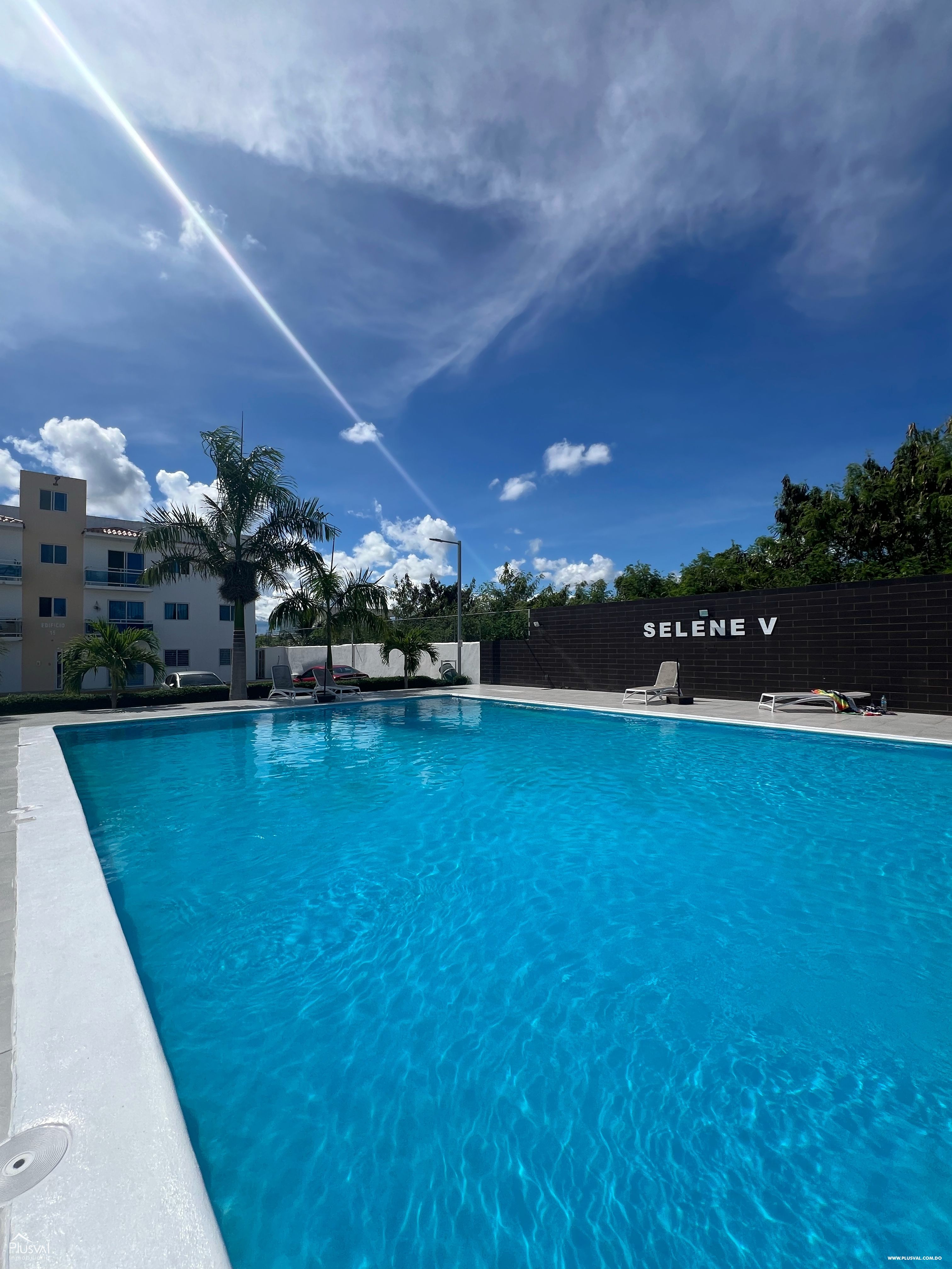 Apartamento amueblado de 2 habitaciones en alquiler en Bávaro 390840