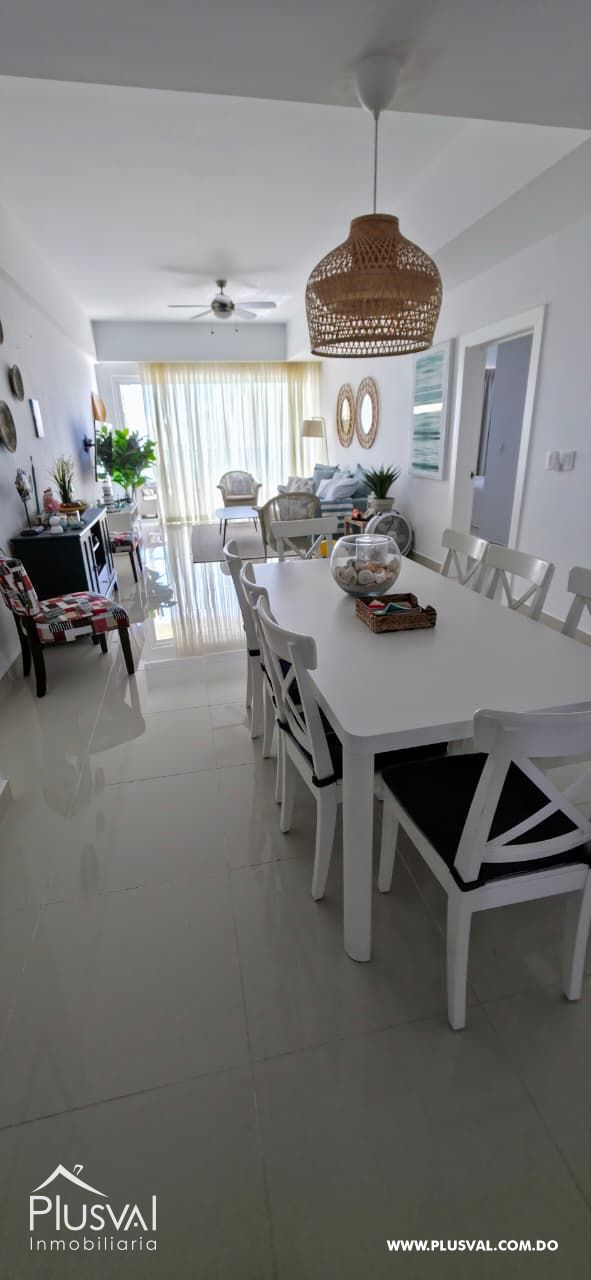 Apartamento amueblado de 3 habitación ubicado en Juan Dolió 484091