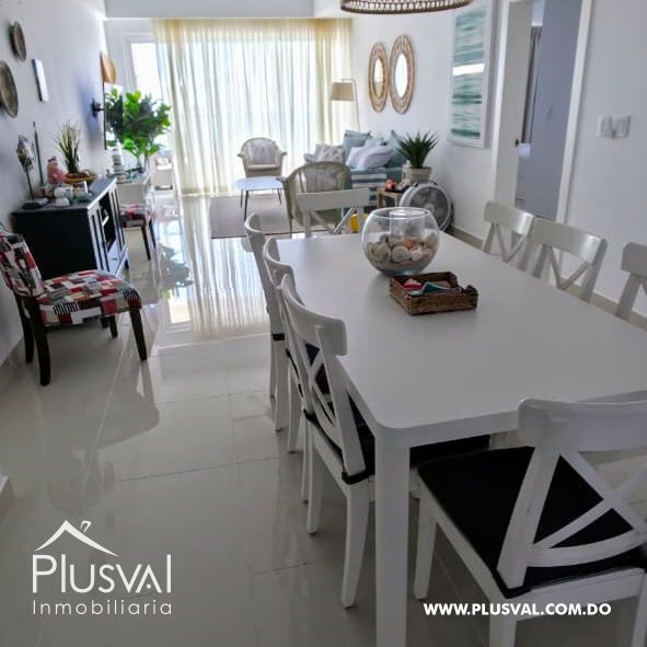 Apartamento amueblado de 3 habitación ubicado en Juan Dolió 484091