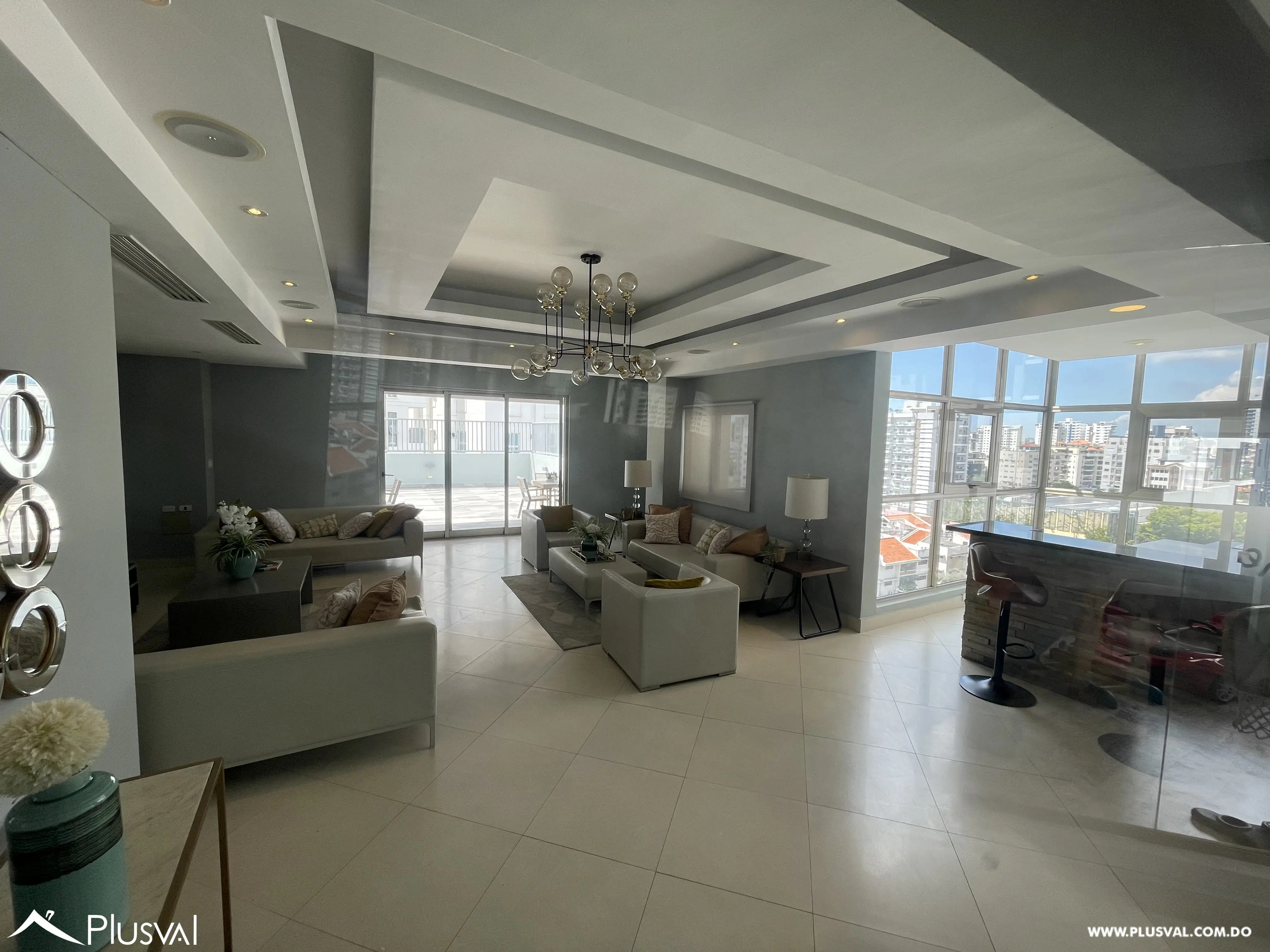 Apartamento amueblado en alquiler en Naco 460649