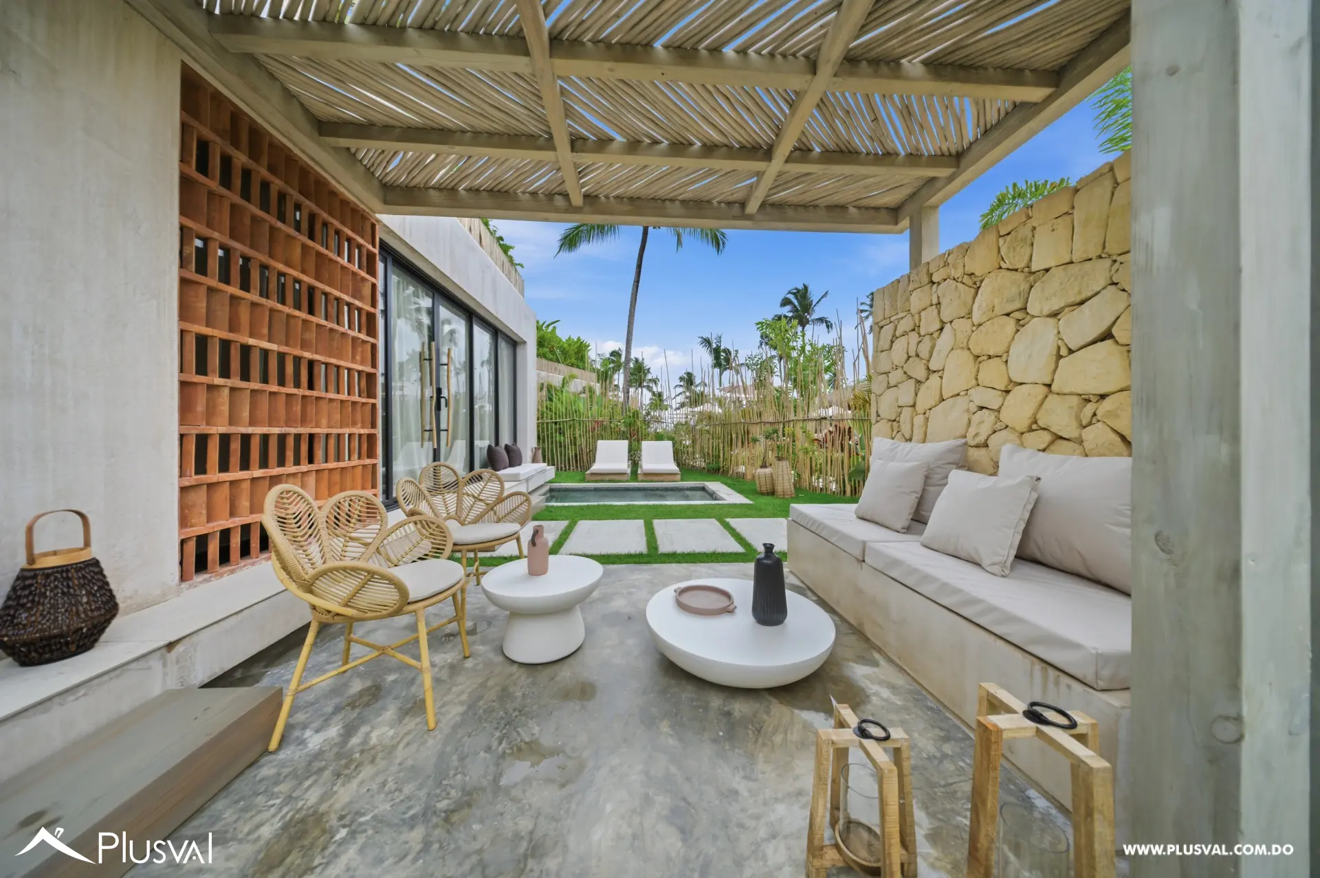 Casa a pasos del mar de 2 habitaciones con piscina privada en Terrenas 533906