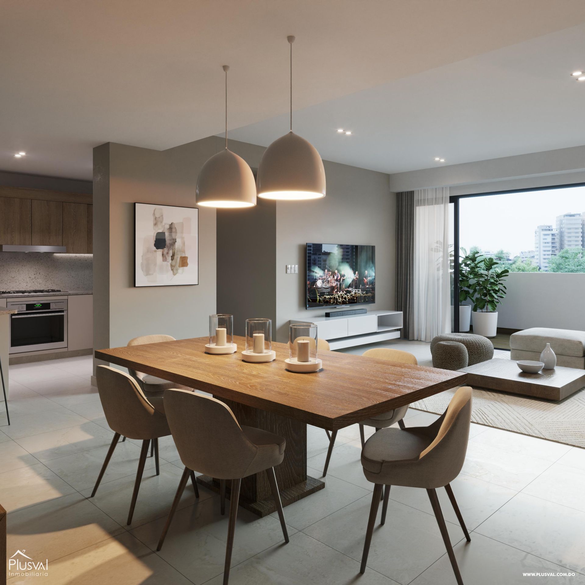 Apartamento en venta 3 habitaciones y 2 parqueos en Prado Oriental 404101