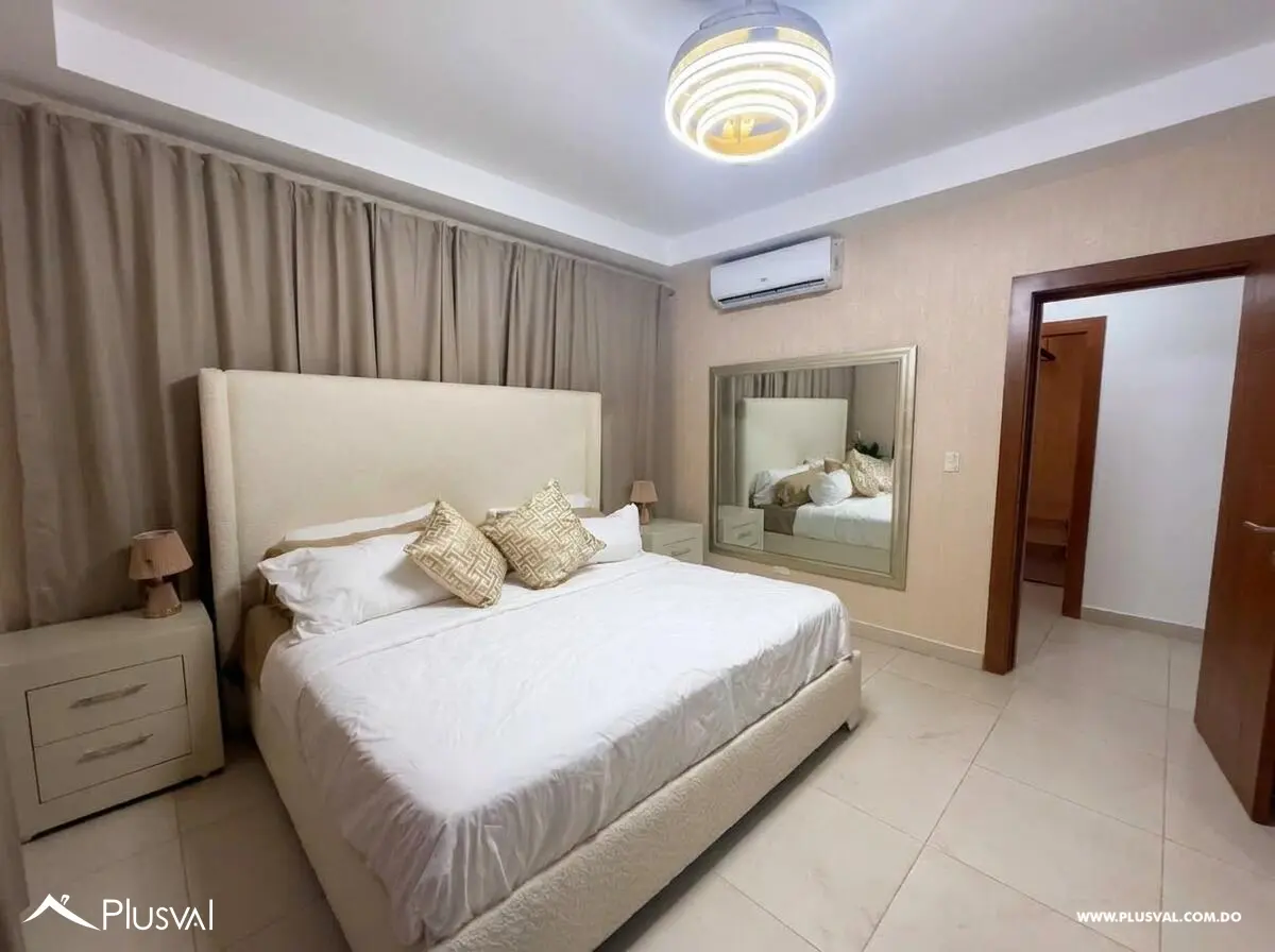 Amplio Apartamento Amueblado en Alquiler Ubicado en Villa María, Santiago 524341