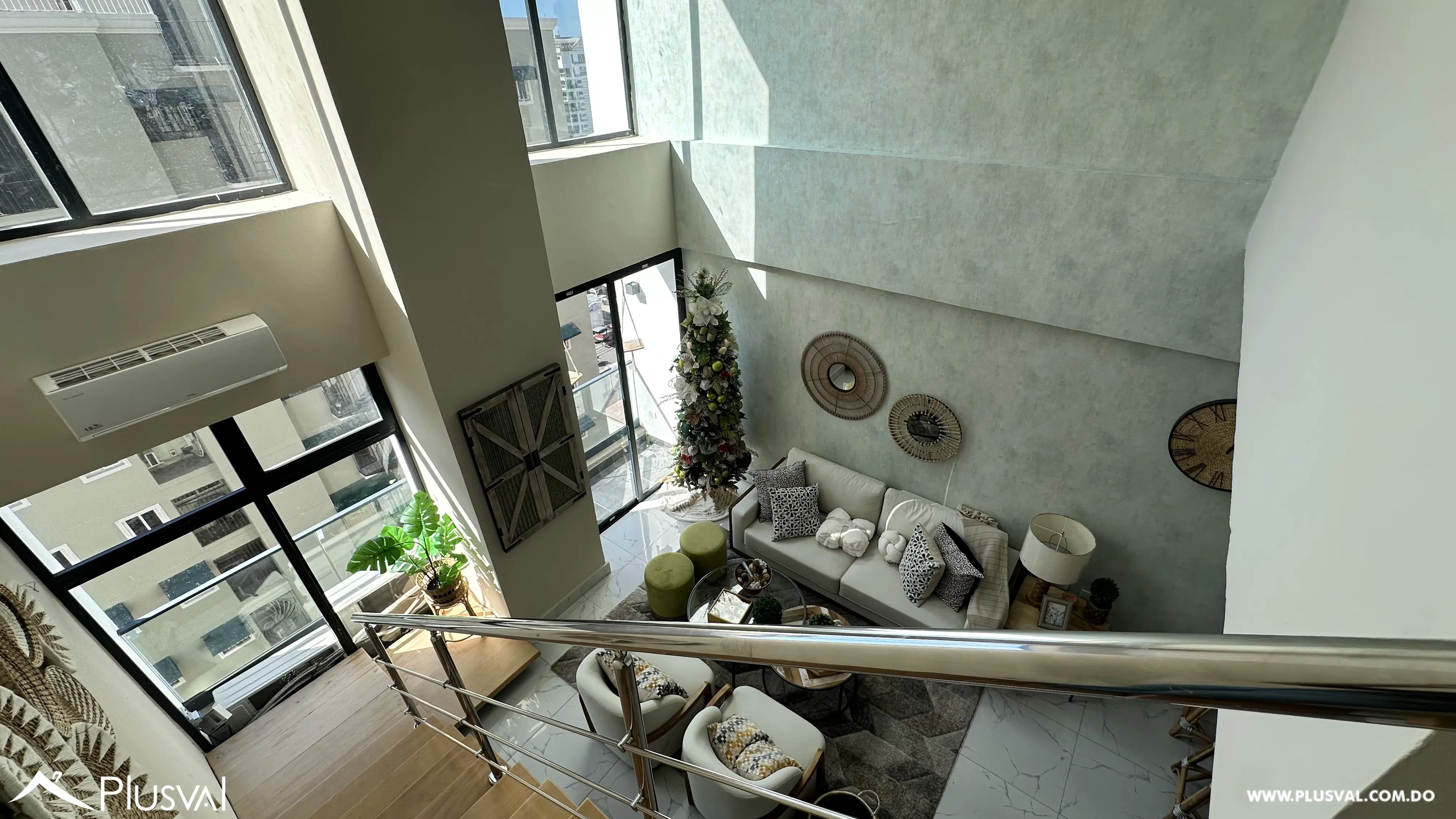 Apartamento de 1 habitación en venta en Evaristo Morales, loft amueblado 499748