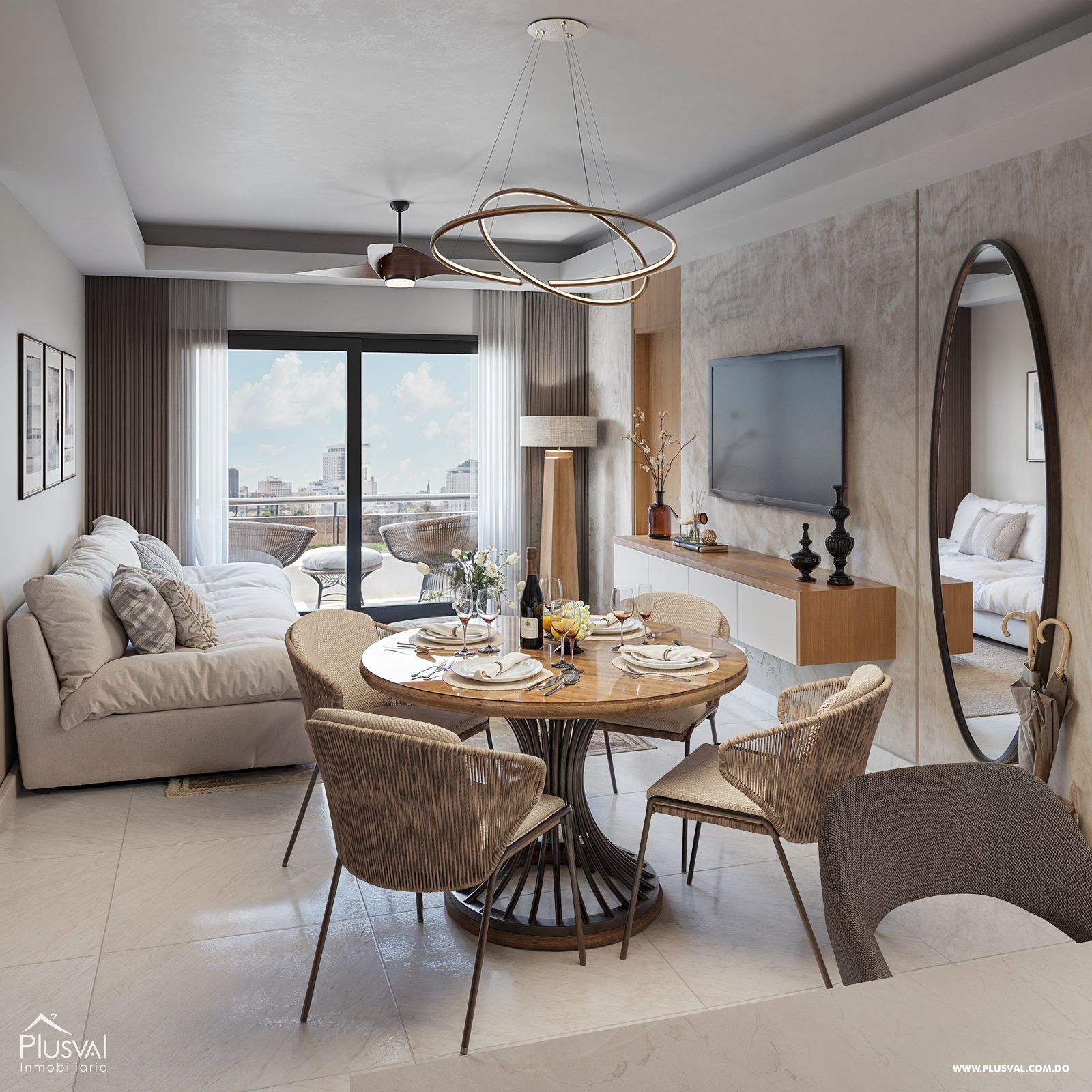 Apartamento en venta de 3 habitaciones en Santo Domingo Este 439446