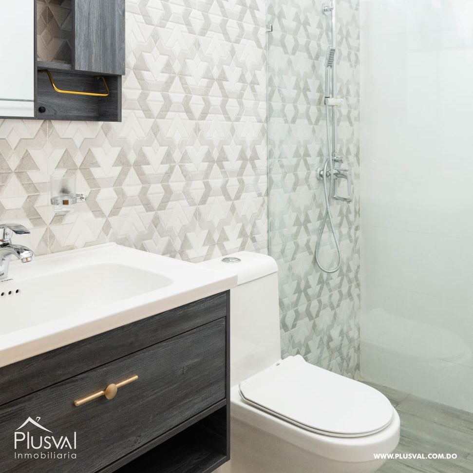 Apartamento en planos con patio privado, ubicado en zona residencial de Santiago, 371496