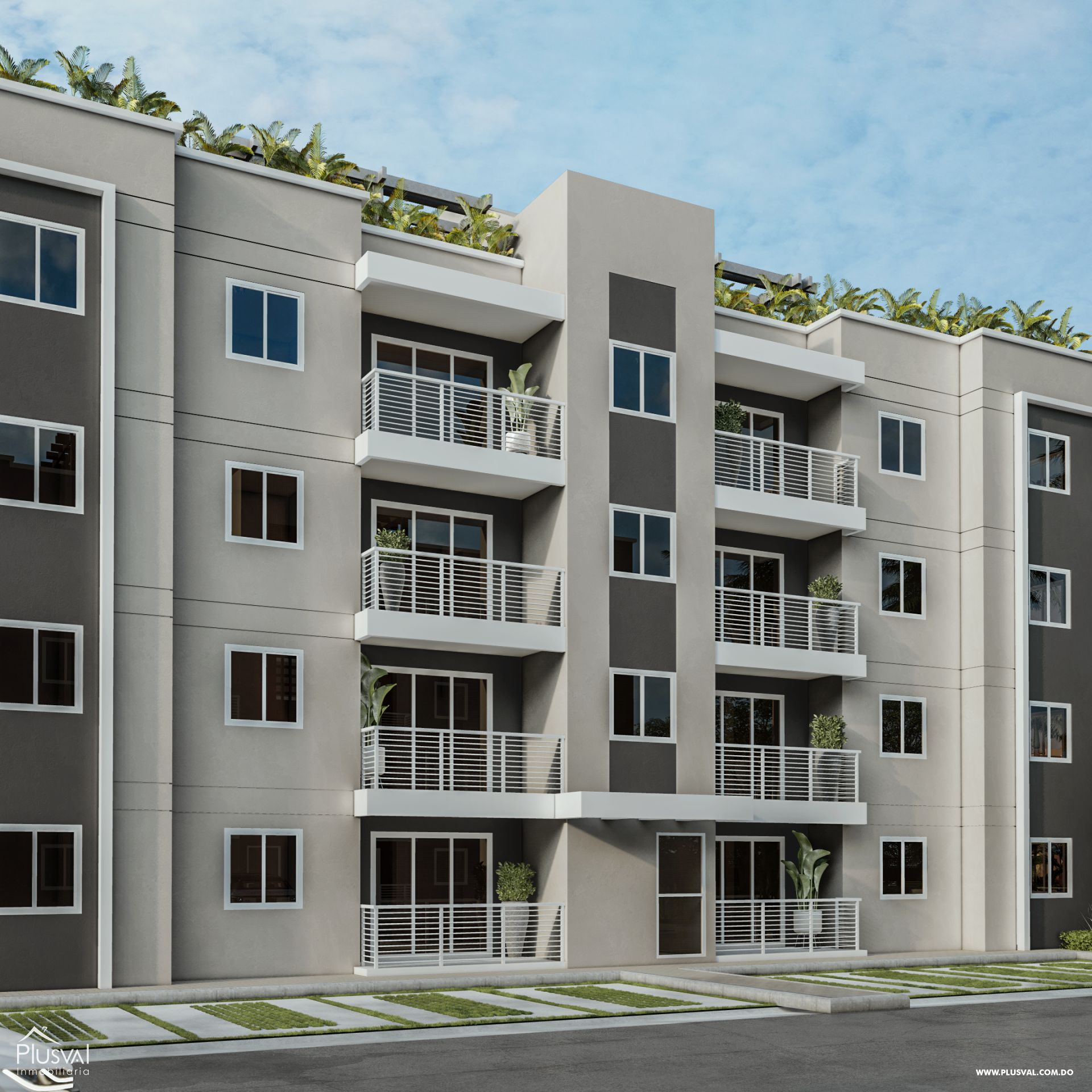 Apartamento en venta en Santo Domingo Este con piscina y área social 243946