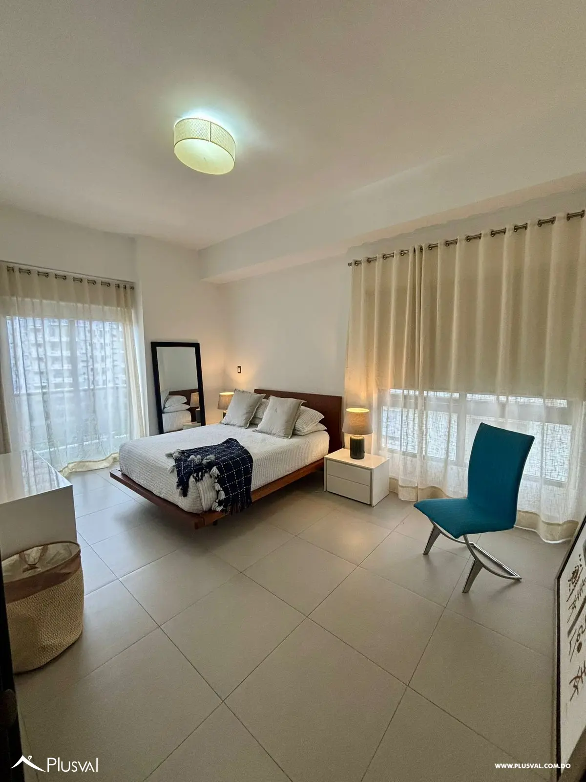 Apartamento de lujo en alquiler, Piantini- 1 hab  485564