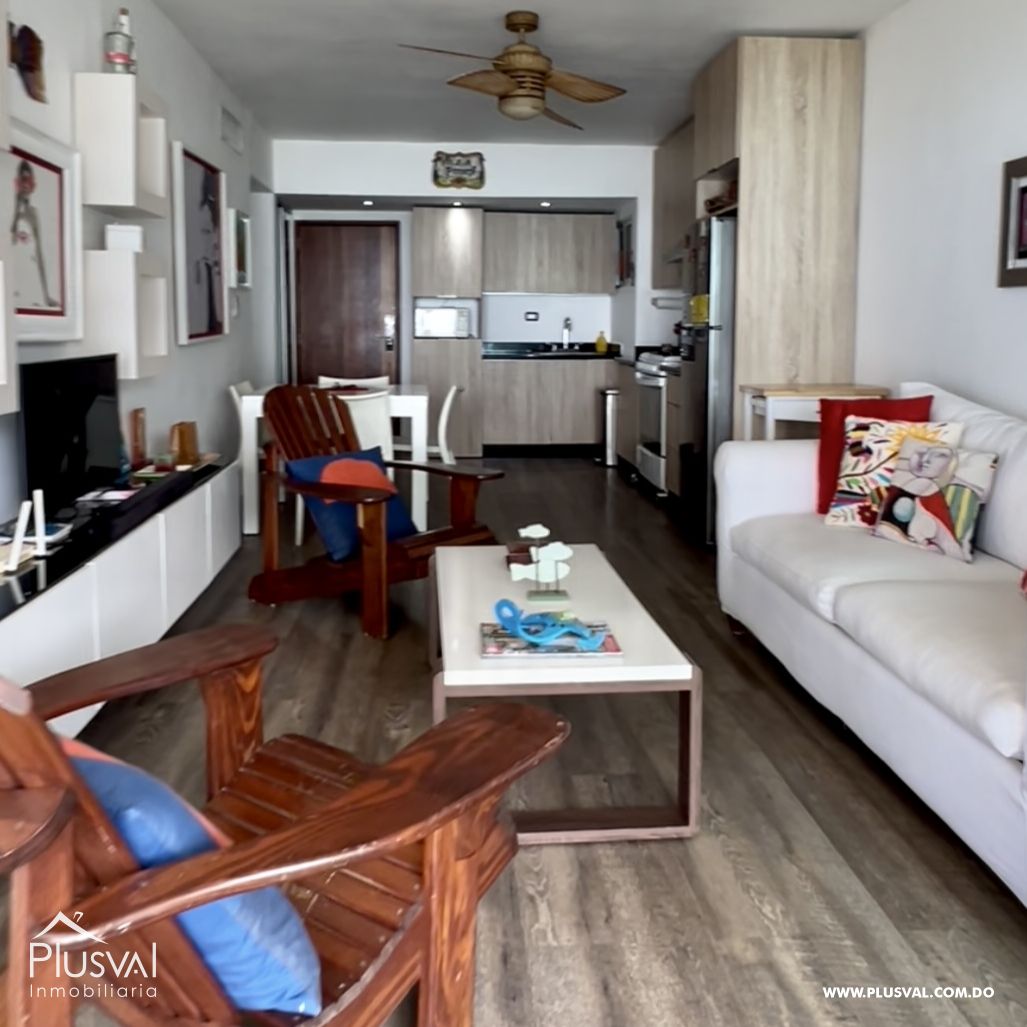 Apartamento Amueblado En Alquiler En Juan Dolio  Con Vista Al Mar 420252