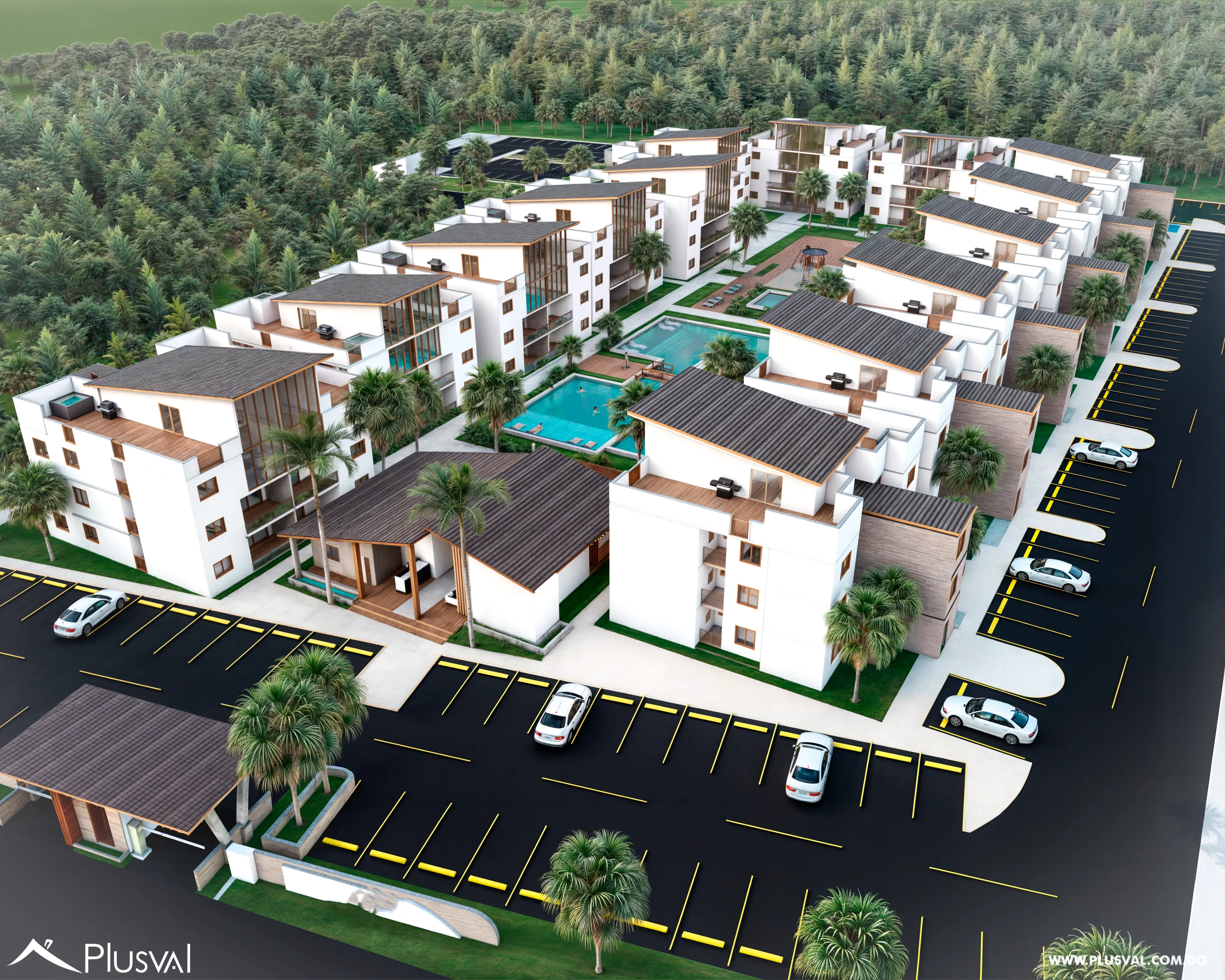 Proyecto de apartamentos en venta en Samana, Coson 461137