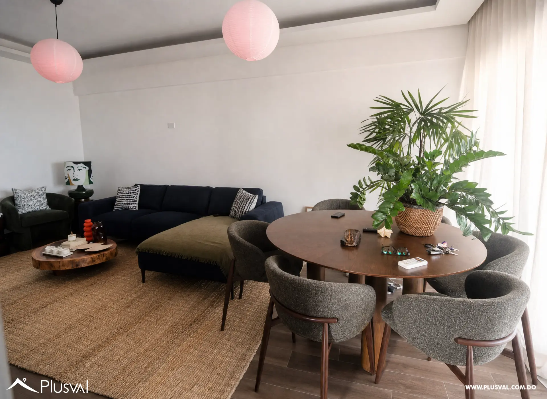Naco | Piso Alto con Vistas | 2 Hab + 2.5 Baños 513213