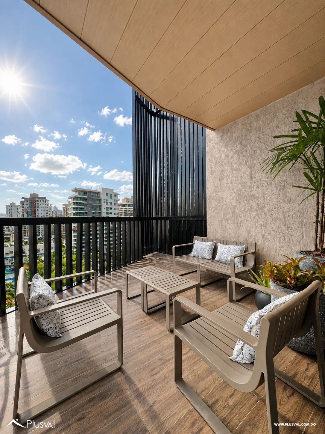 Alquilo Maravilloso Apto. Tipo Loft con Excelente Balcon tipo Terraza 520670