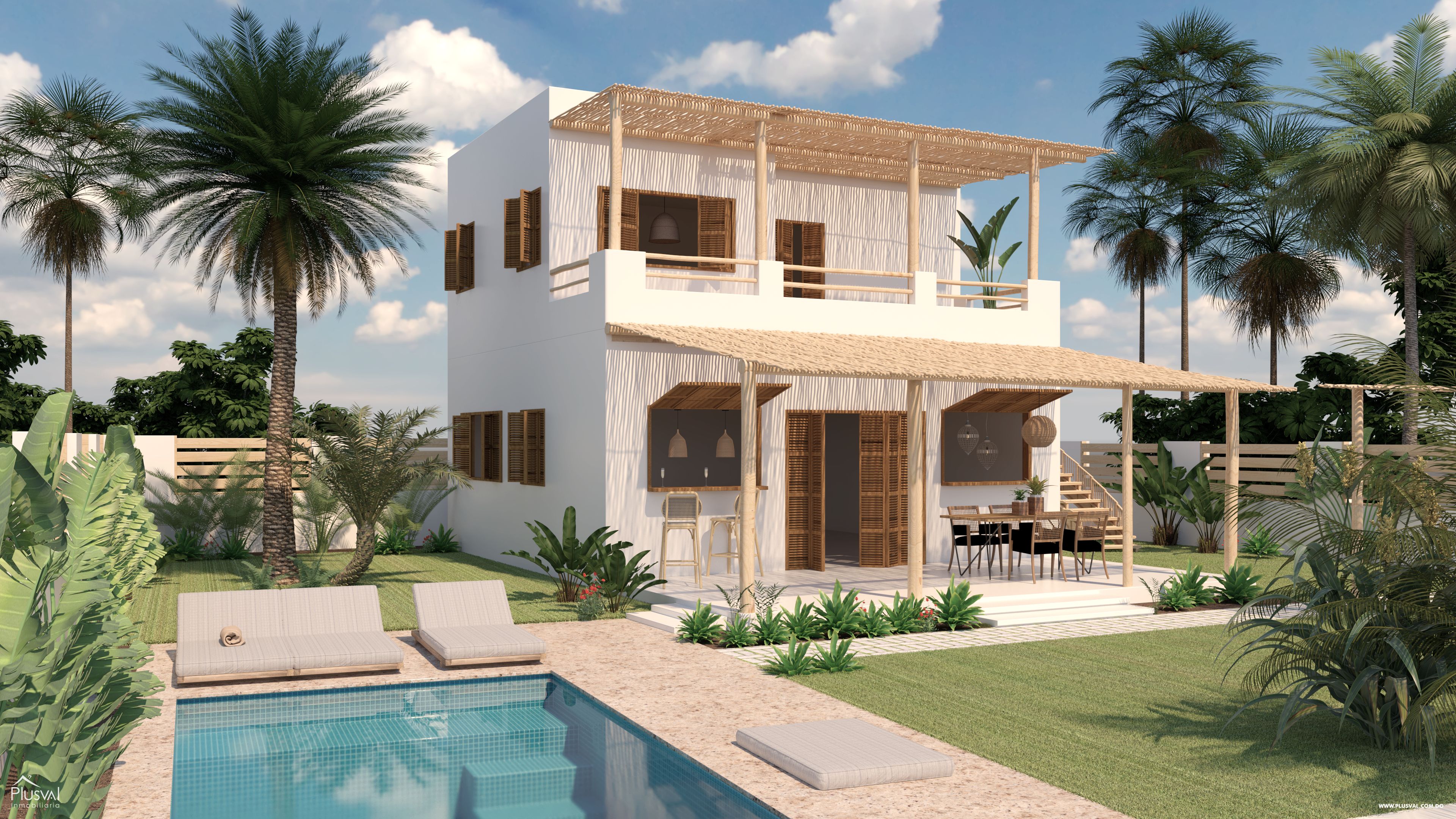 Villa en Venta en las Terrenas, Samana 504426