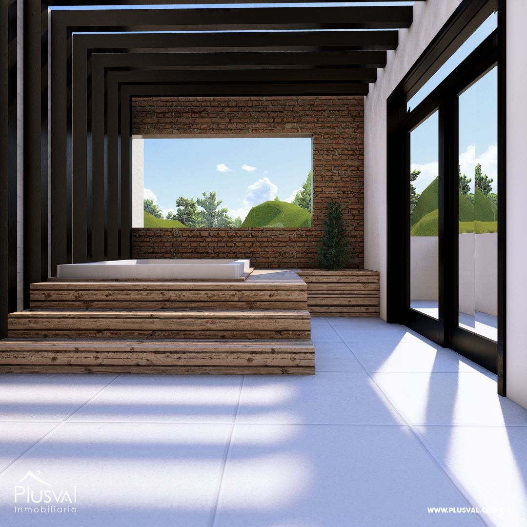 Proyecto de apartamento de una torre en la Av. Hispanoamérica, Santiago 350210