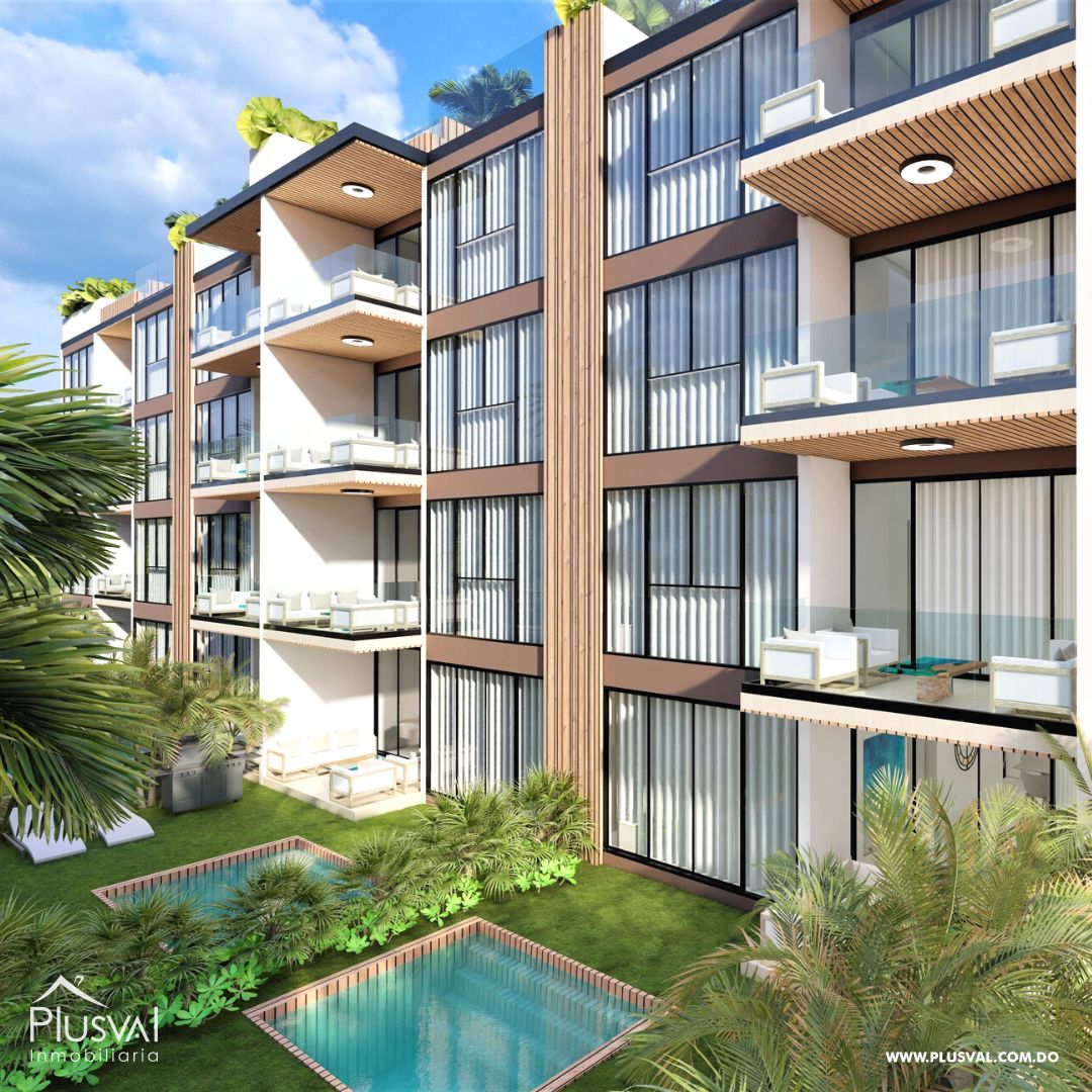 Venta de apartamento en Cap Cana 2 habitaciones + servicio 215761