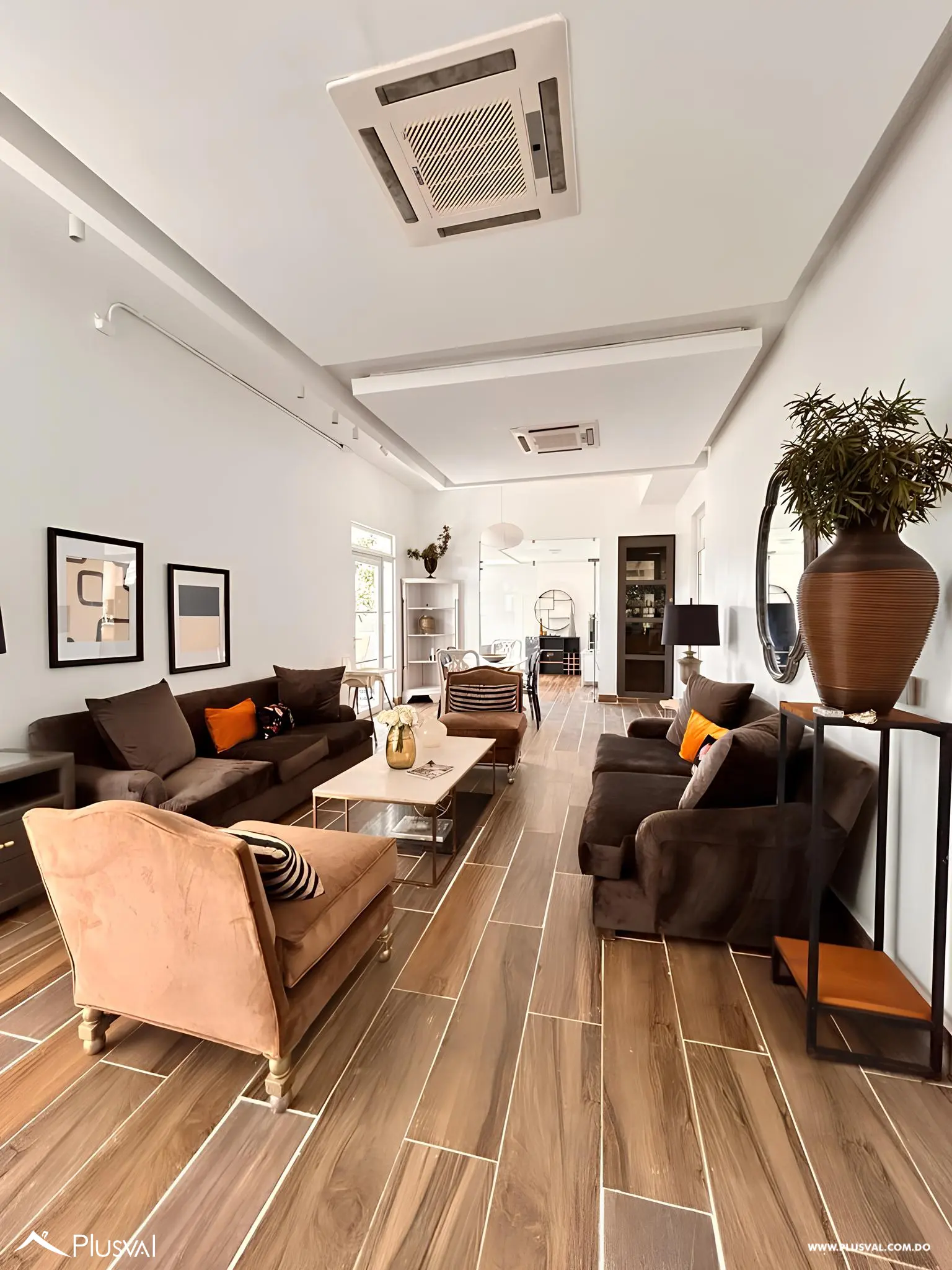 Alquiler apartamento semi amueblado con 3 habitaciones. 470613