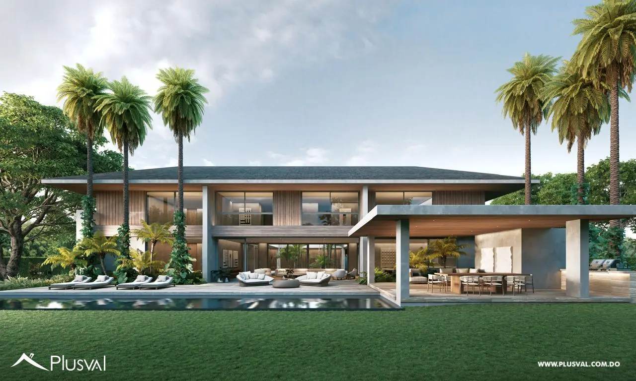 Villa de Lujo en Venta en El Valle, Casa de Campo con vista al Campo de Golf – Moderna, Espectacular Diseño, Terminaciones de Primiera- 482119