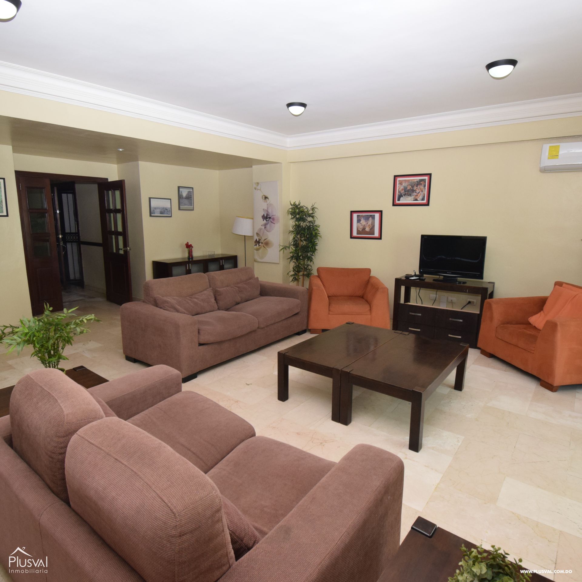 Apartamento en alquiler amueblado en Piantini 395964