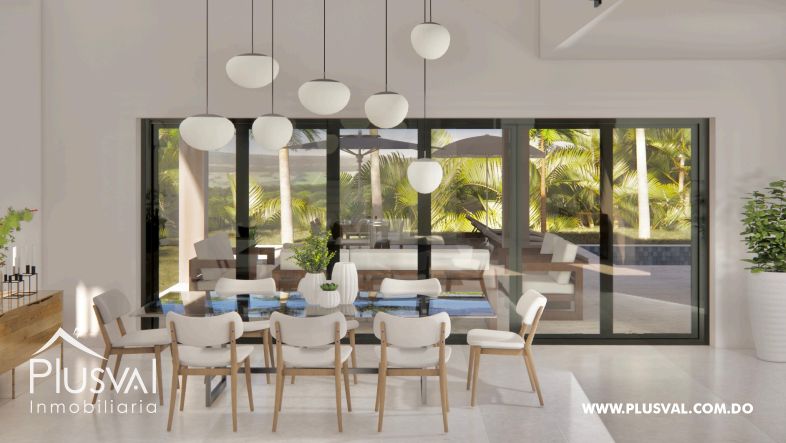 Venta de Residencia con Doble Altura en Punta Cana Village 483702