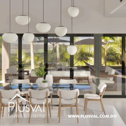 Venta de Residencia con Doble Altura en Punta Cana Village 483702