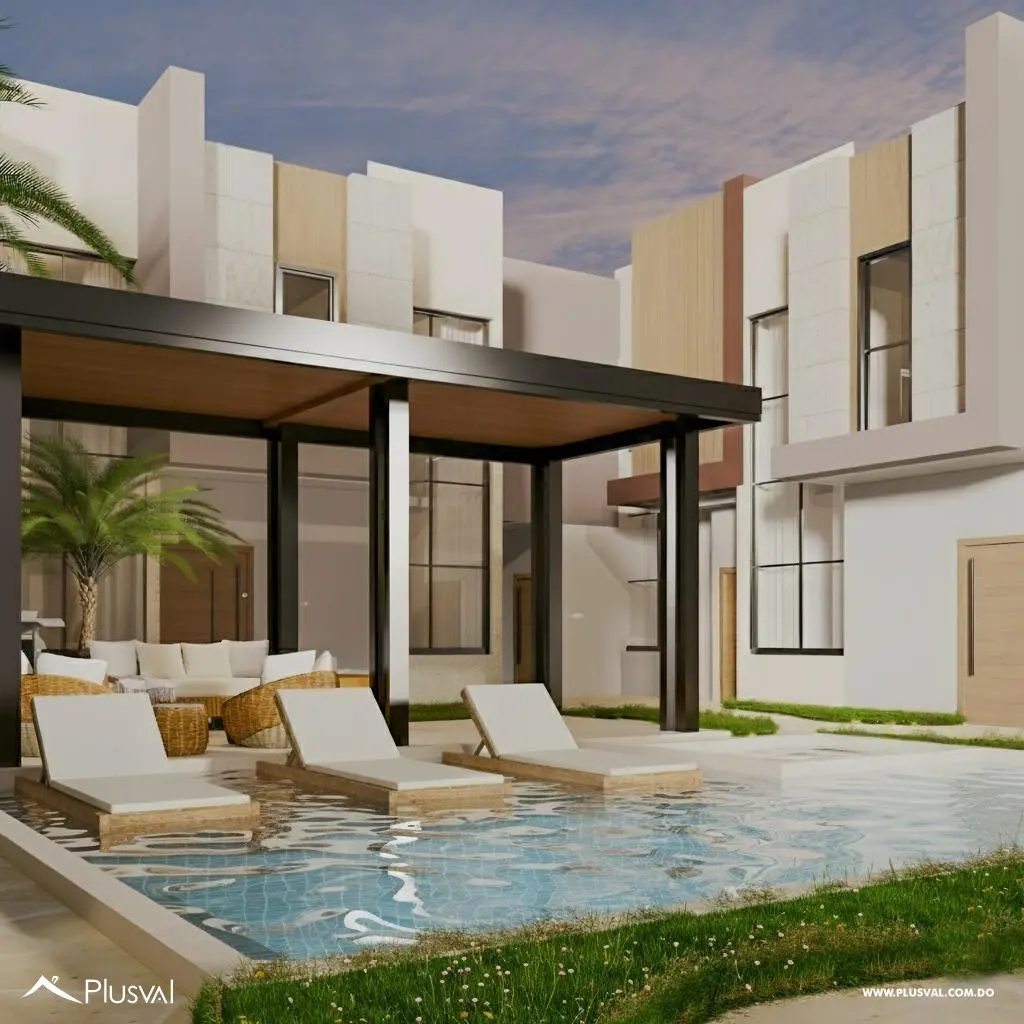 Luna Valentina Punta Cana | Townhouses Loft de 1 y 2 Habitaciones con Jacuzzi y Rooftop 531442