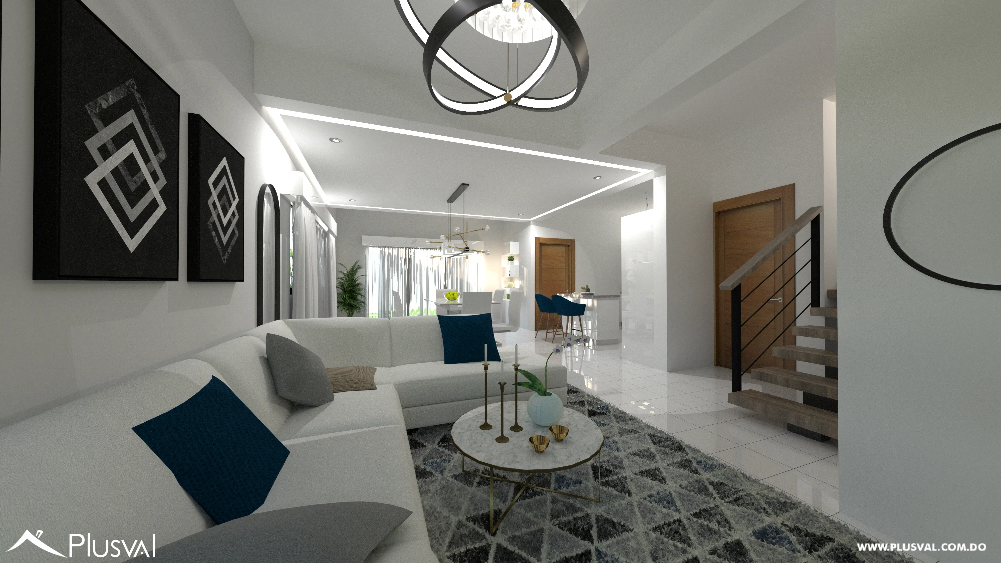 VILLA DE 3 HABITACIONES CON PATIO Y PISCINA EN EL DOWNTOWN PUNTA CANA. ACACIA 498573