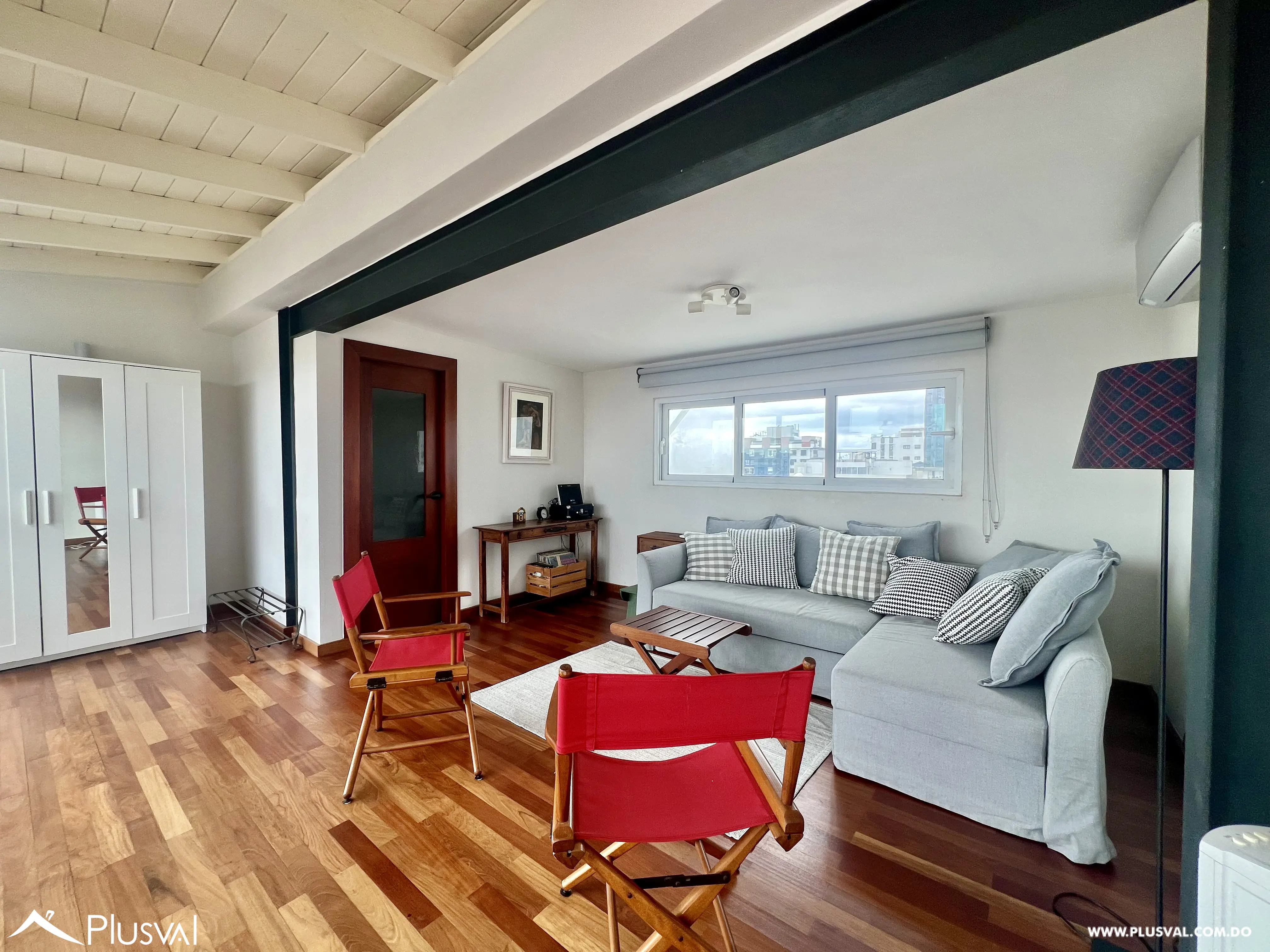 enthouse en alquiler en Naco amueblado con 3 habitaciones 486324