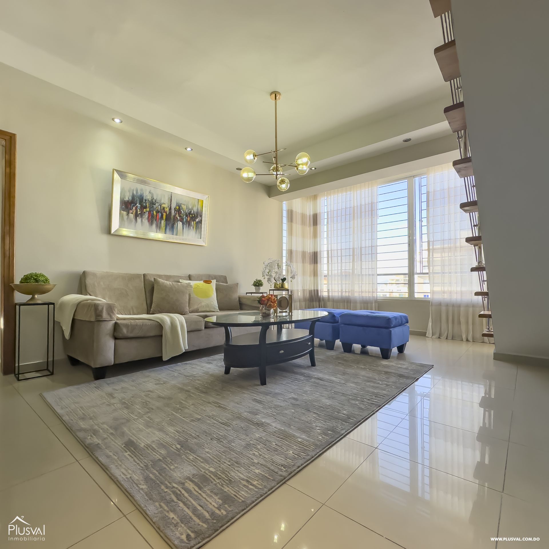 Apartamento tipo Penthouse en Evaristo Morales 248092