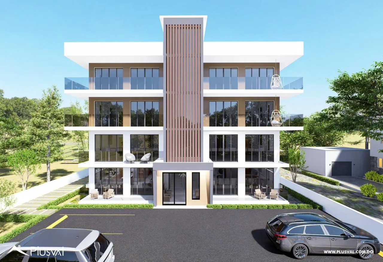 Apartamento moderno en venta en Playa Chiquita, Sosúa, a minutos del mar. 487571