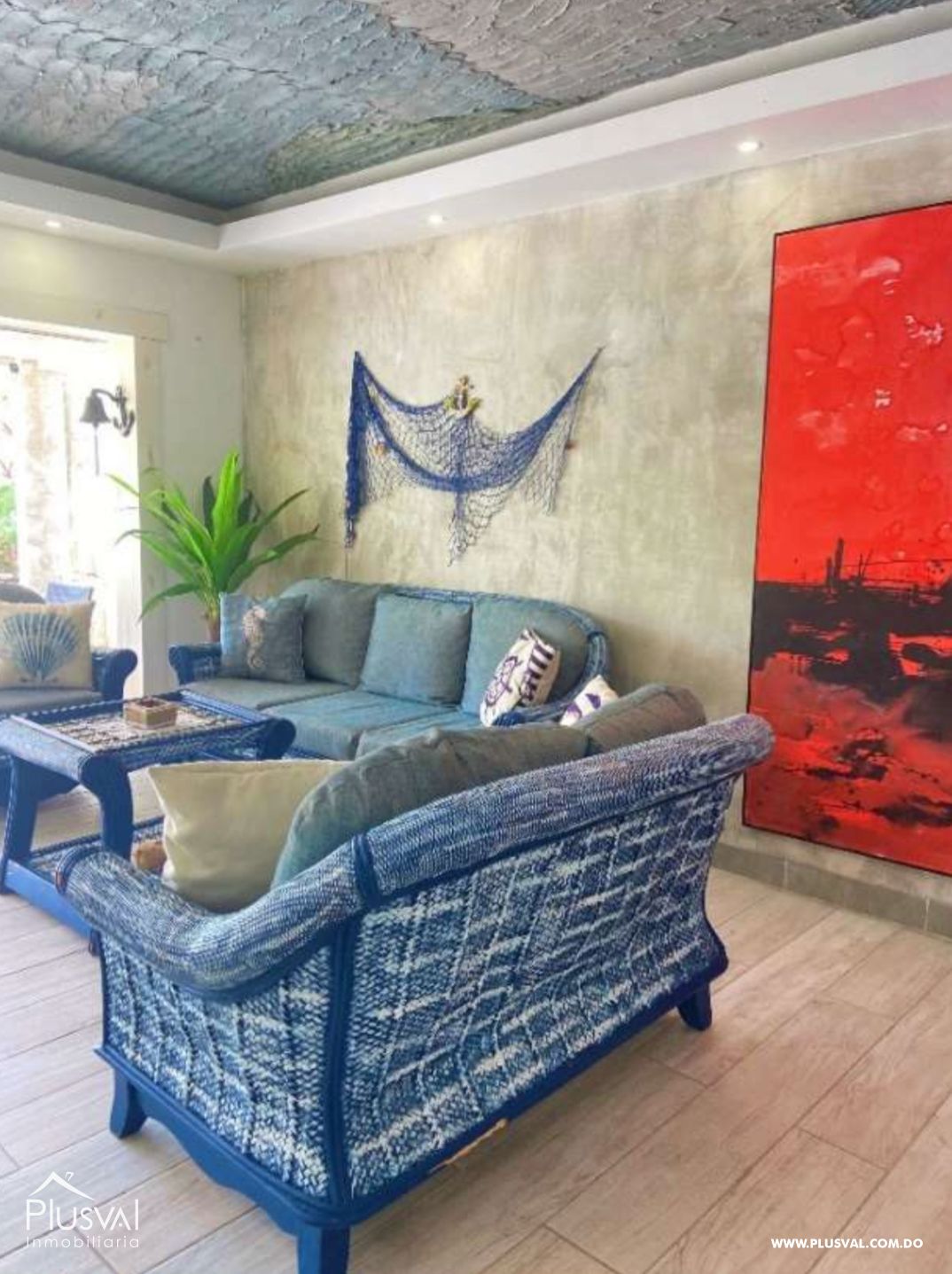 Hermosa villa en Venta en primera línea de playa en Juan Dolio (Guayacanes) 449953