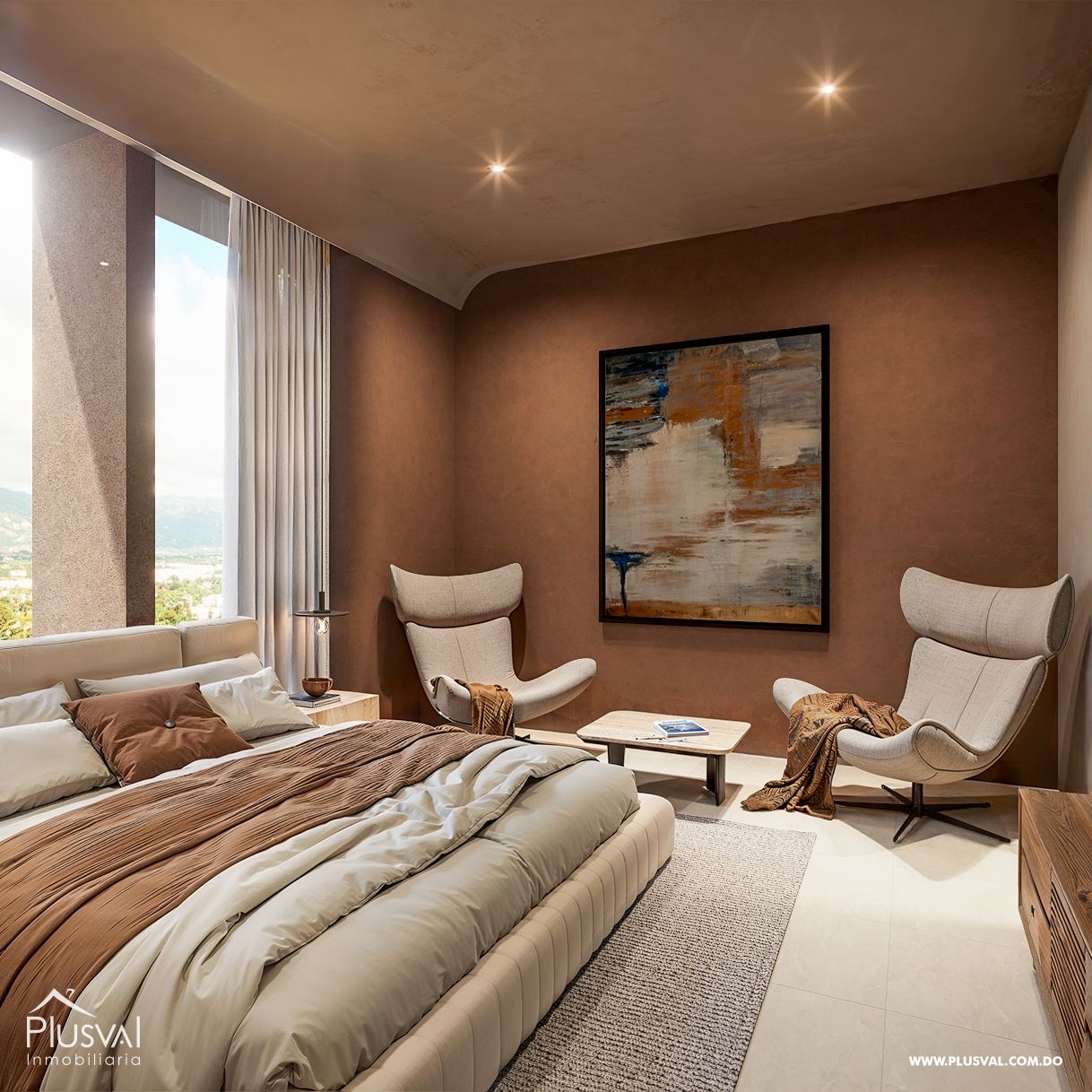 Moderna torre residencial en sector exclusivo en Santiago. 430985