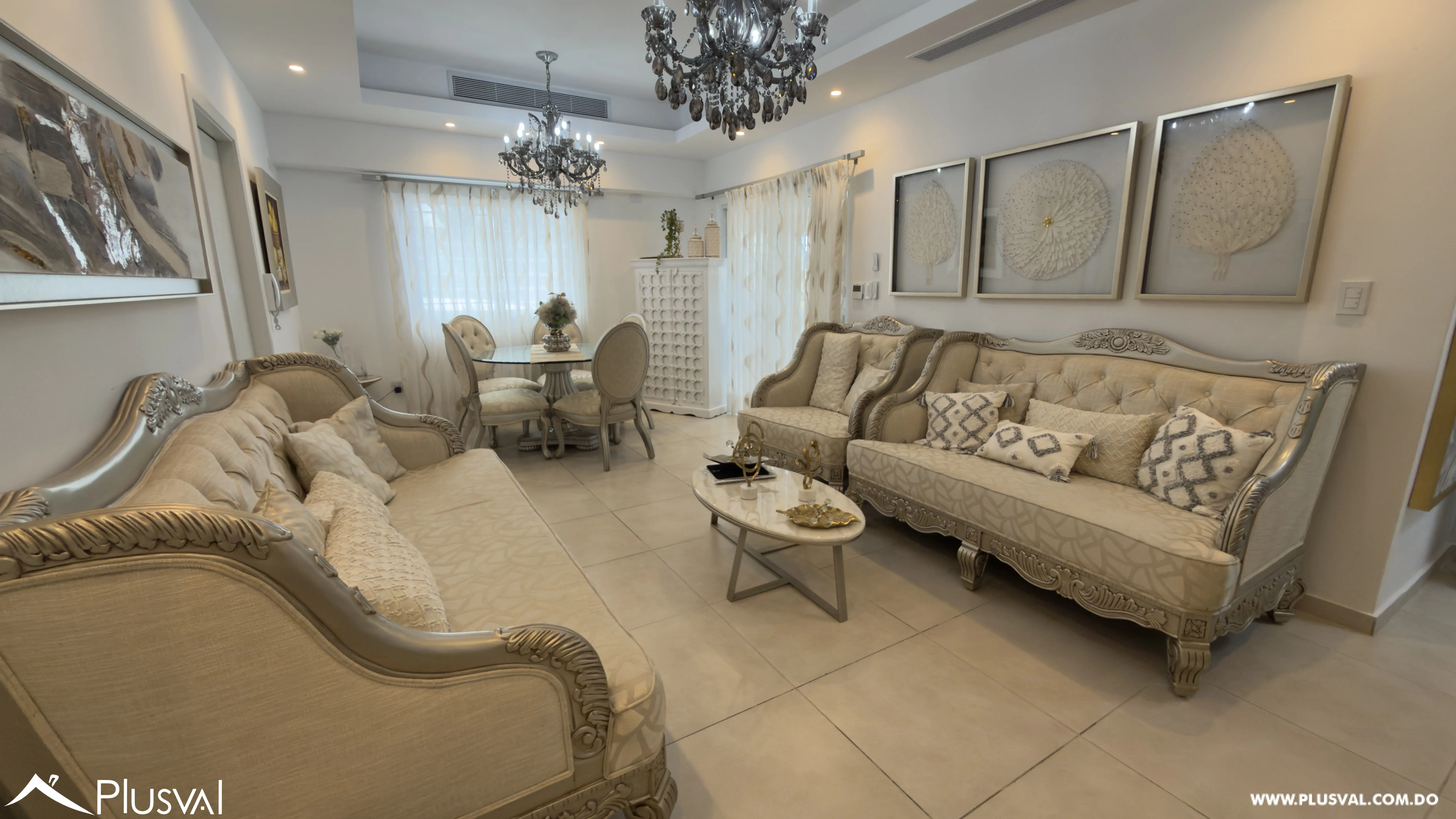 Apartamento en alquiler en Evaristo Morales 513729