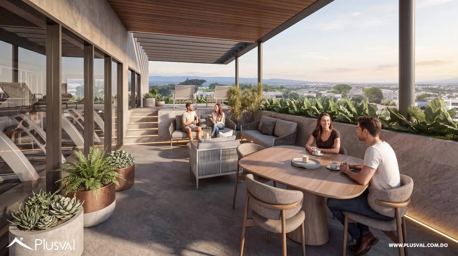 Penthouse con vista a la ciudad en venta en una de las zonas mas exclusivas de la ciudad, Cerros de Gurabo 531669