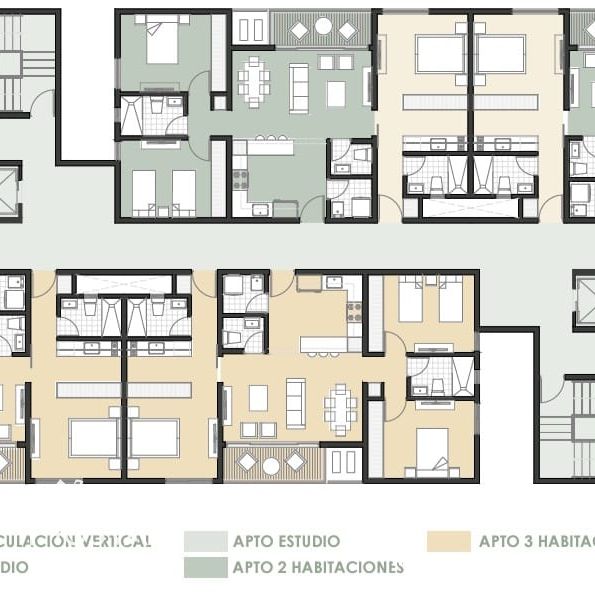 Apartamentos en planos, con excelente distribución en Santiago 402825