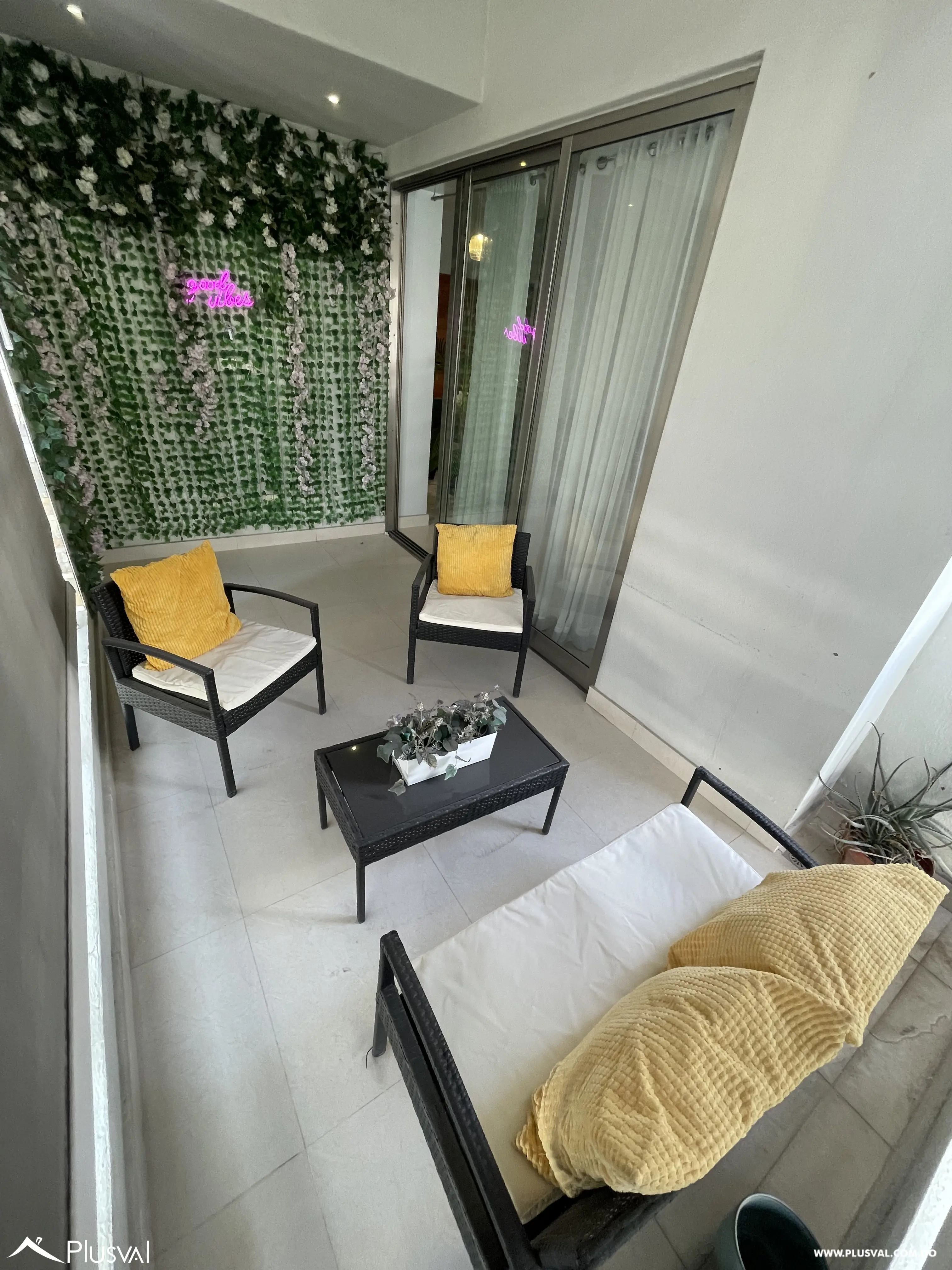 Apartamento amueblado en alquiler en Naco 460652