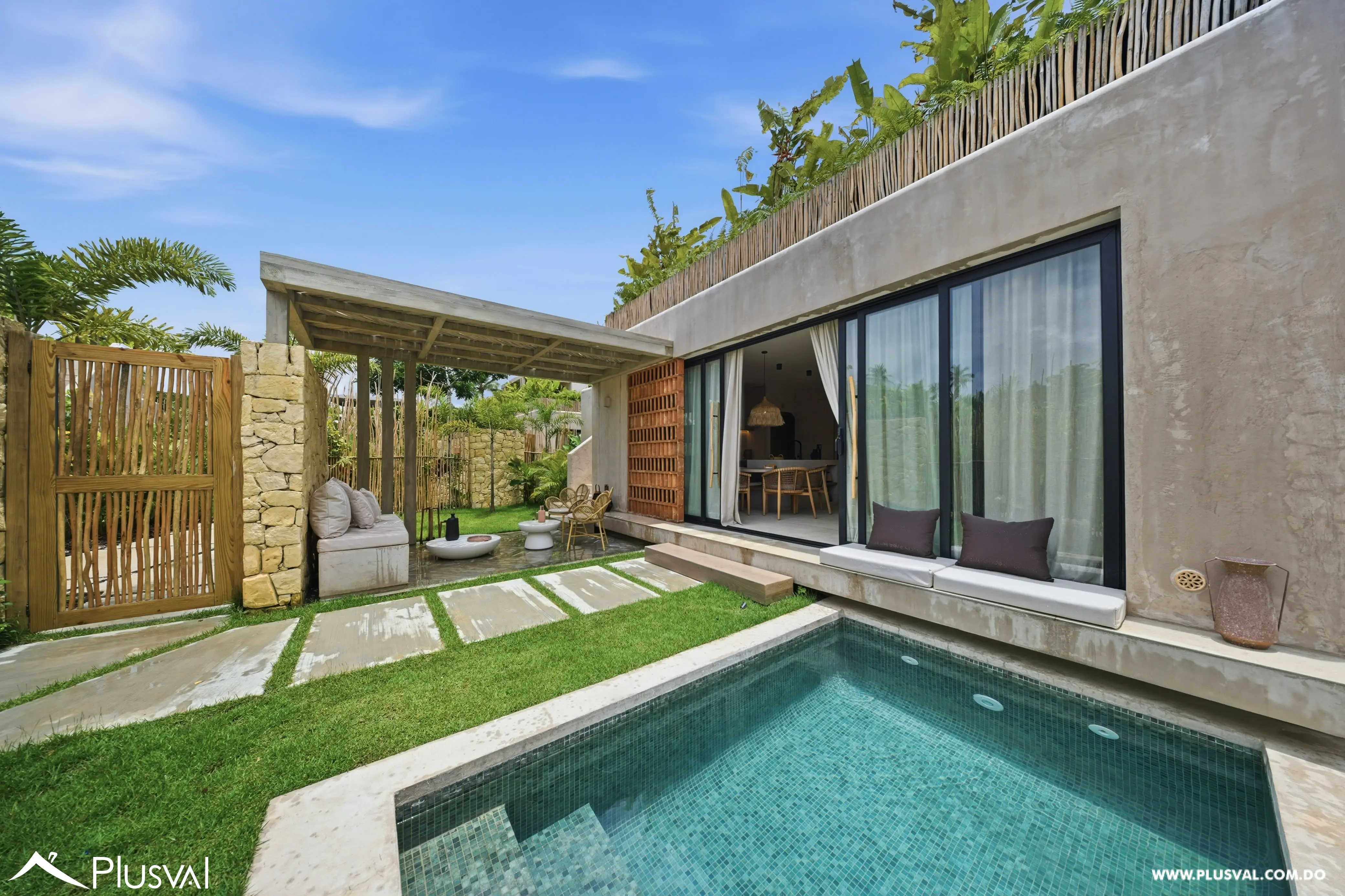 Casa a pasos del mar de 2 habitaciones con piscina privada en Terrenas 533901