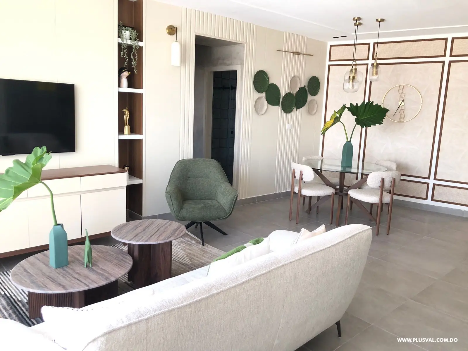 Apartamento amueblado a estrenar en alquiler en Serrallés 459592