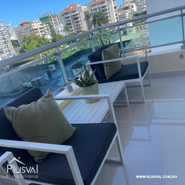 Hermoso y comfortable apartamento en Naco totalmente amueblado 294299