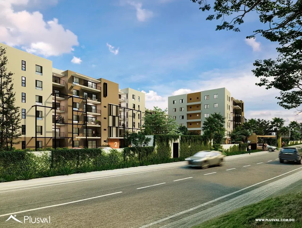 Apartamento en venta de 3 habitaciones en Llanos de Gurabo 509652