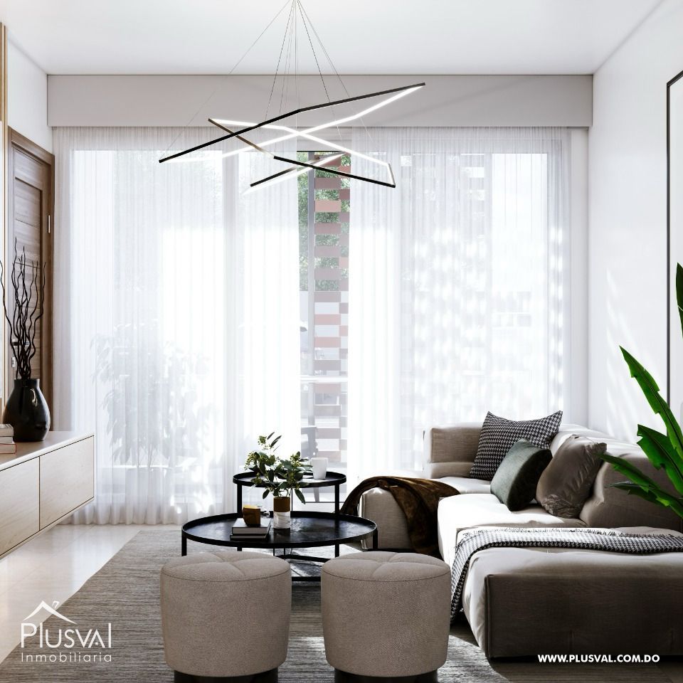 Apartamentos en planos, con excelente distribución ubicado en zona tranquila de Santiago. 349428