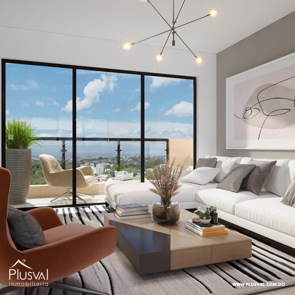 Apartamento con patio en nuevo proyecto residencial de Santiago. 258427