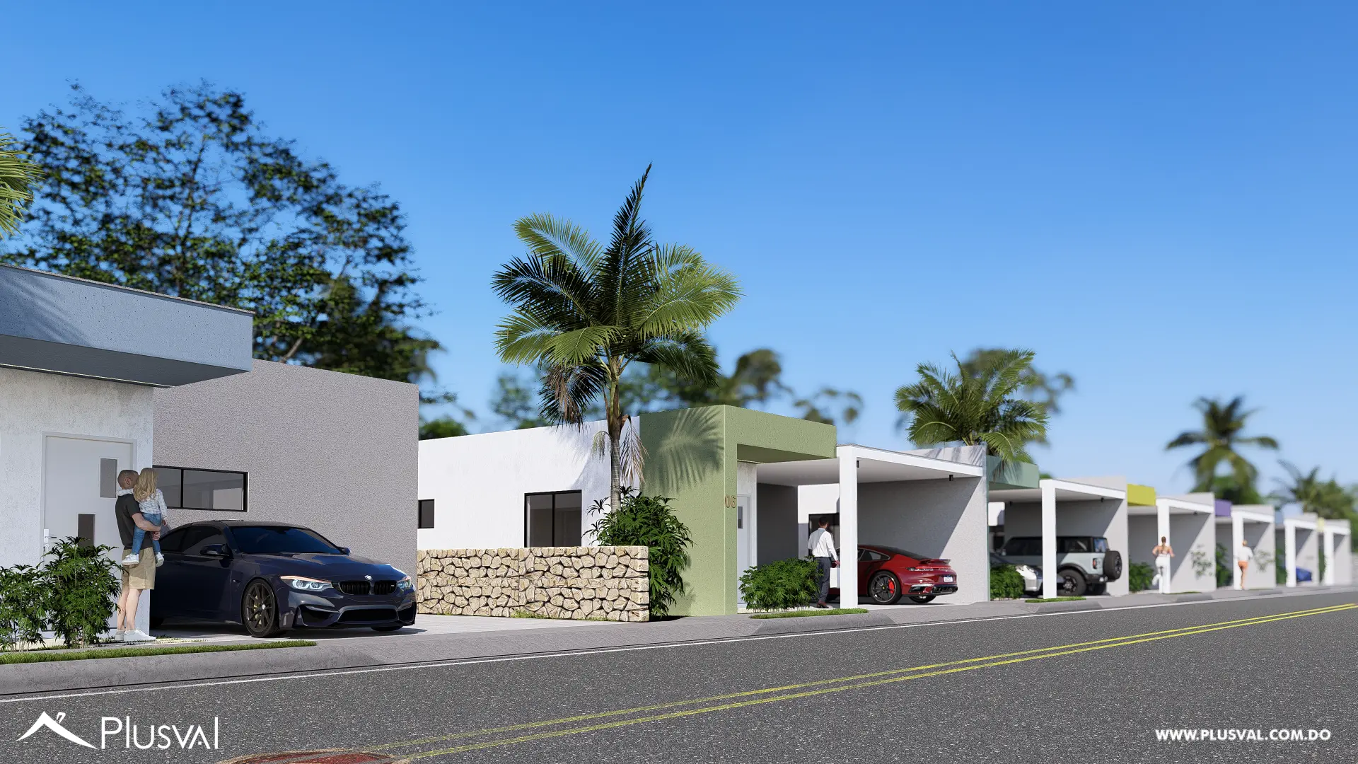 Villas de 3 habitaciones en Bávaro 503867