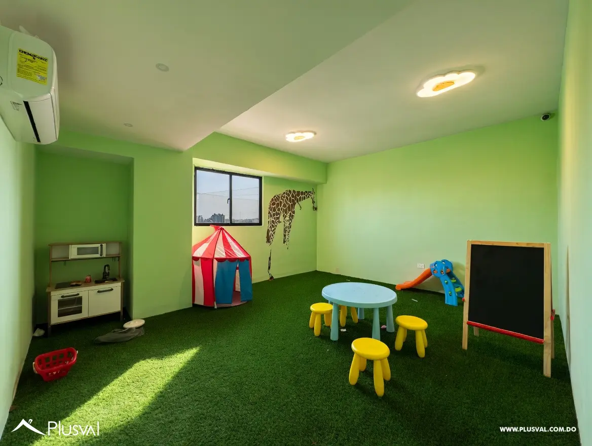 Moderno apartamento de 1 habitación con vista de revista 493350