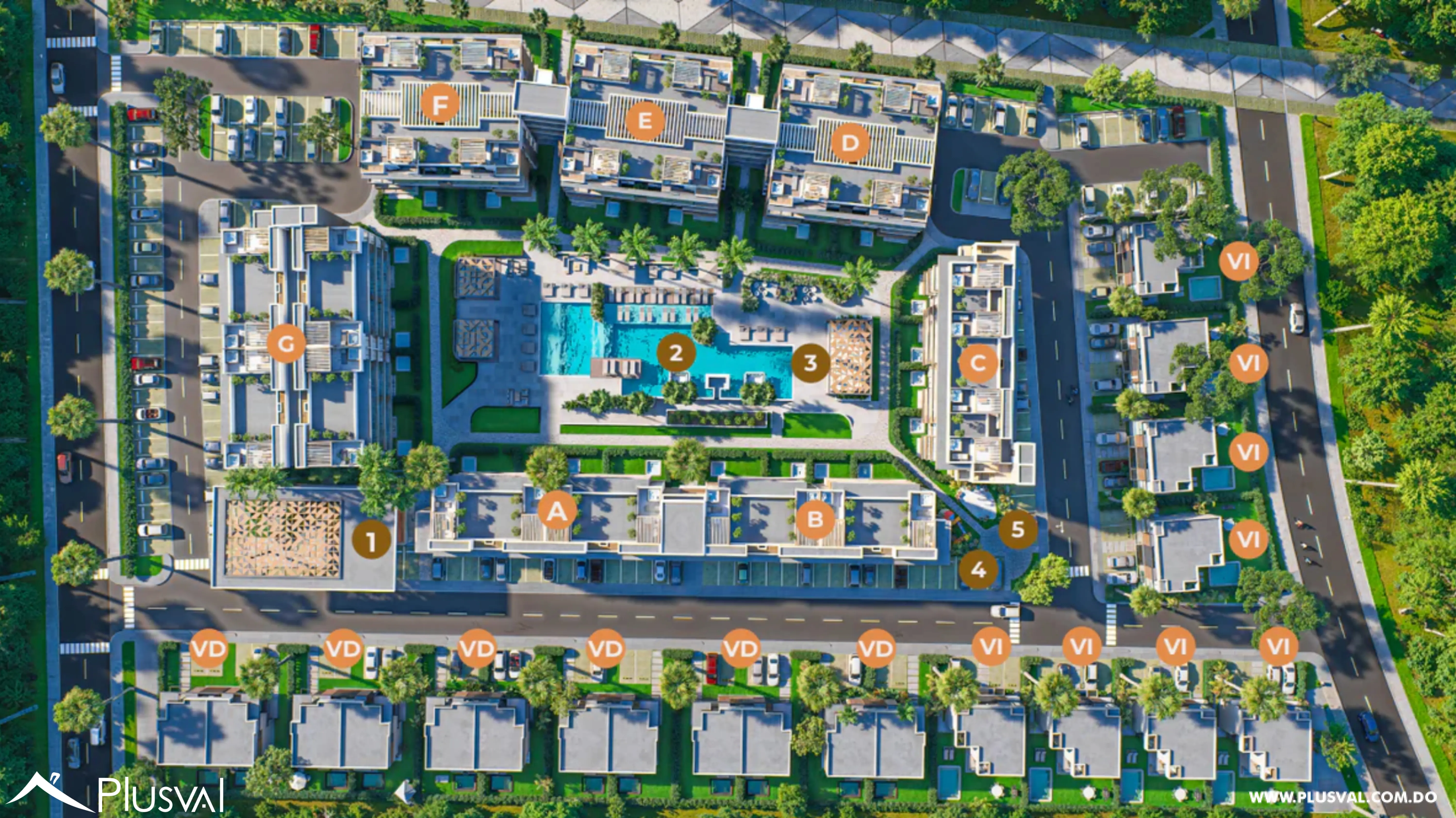 Apartments 2 habitaciones con Walk in Closet + Rooftop en Vista Cana con linea blanca 509910