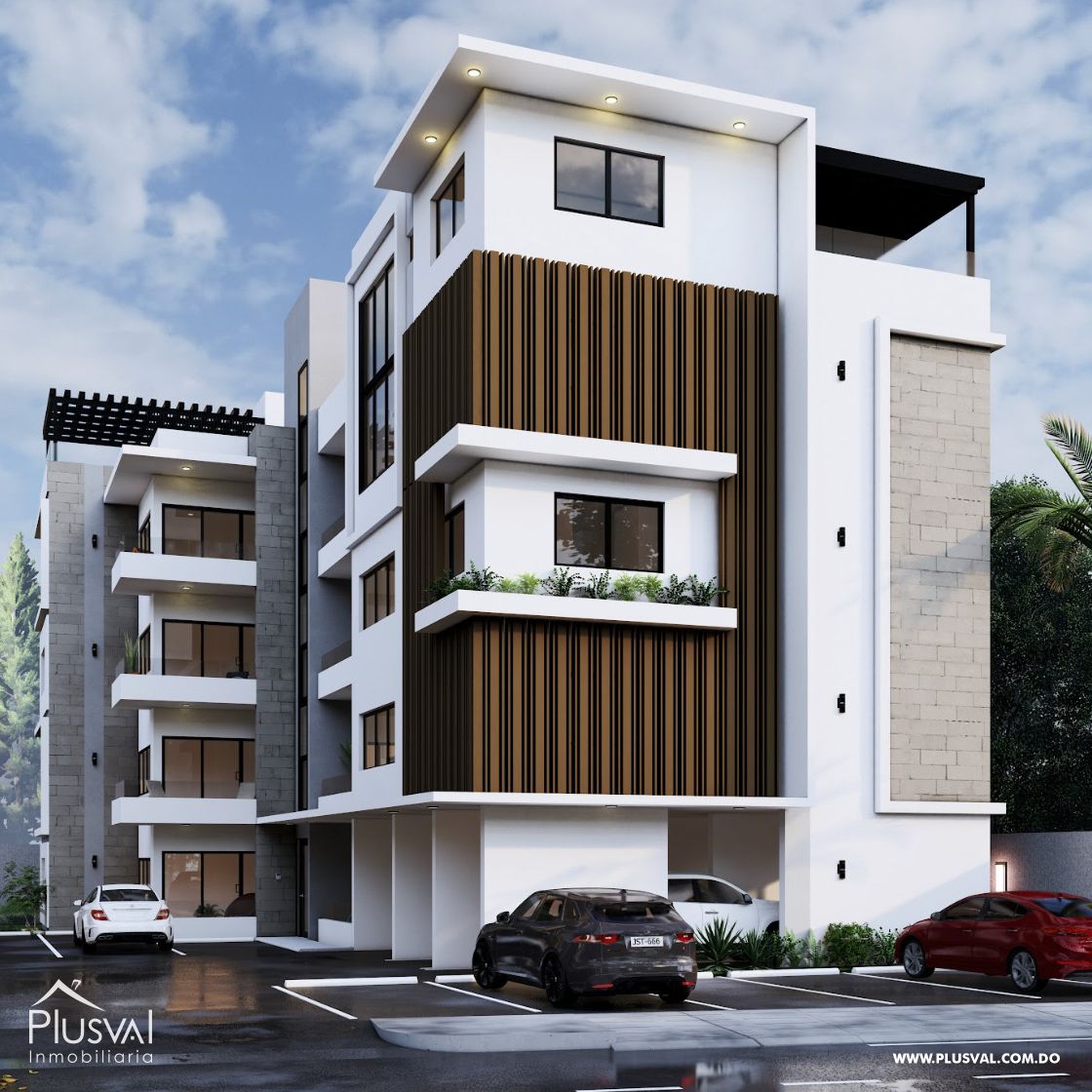 Excelente proyecto de apartamentos en planos en los Alamos. 335190