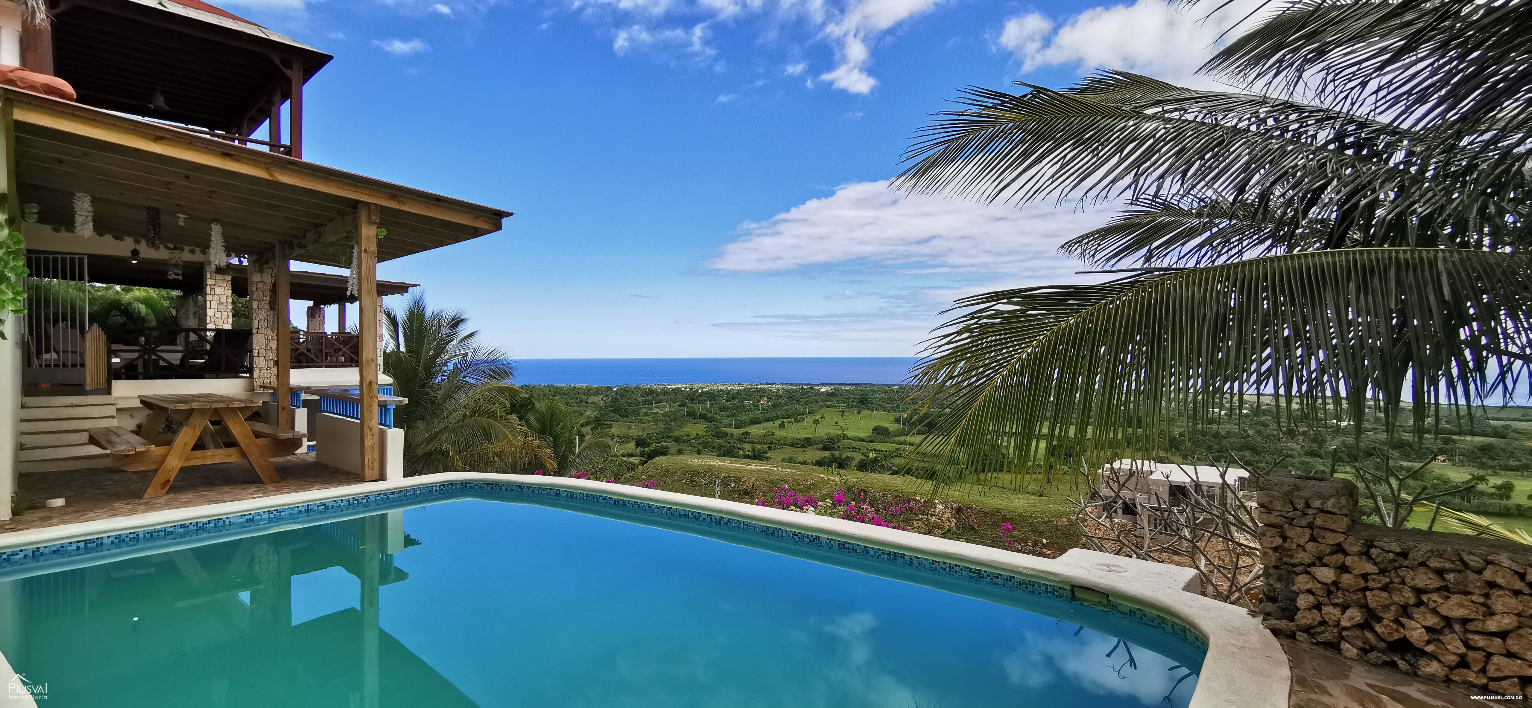 Lote o Solar para Villa con Vista al Mar en Loma Alta, Cabrera 165710