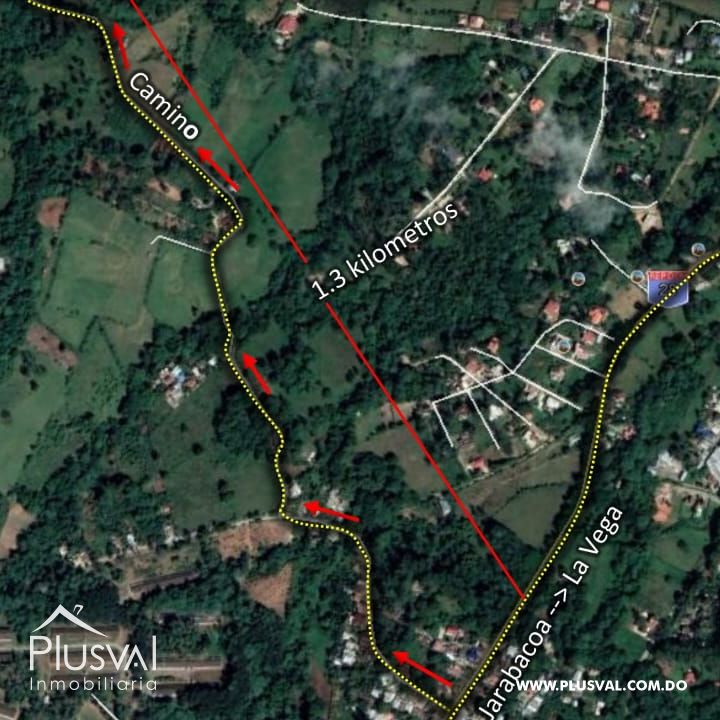 Venta de terreno en Buena Vista, JARABACOA 263829