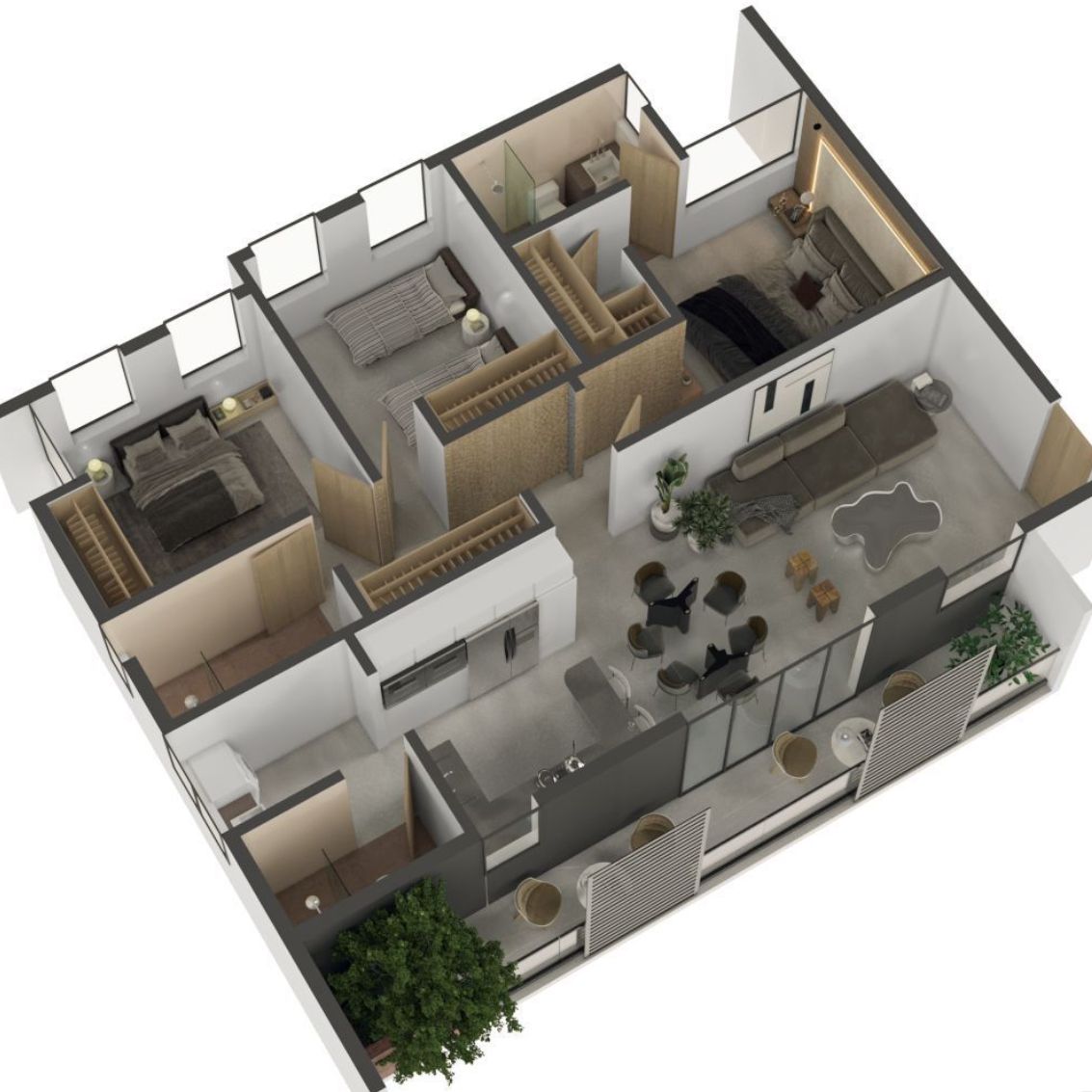 Apartamento Familiar de 3 habitaciones en Venta 415428