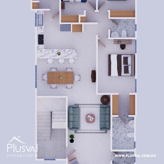 Pent House en Proyecto de apartamentos en Prado Oriental 335951